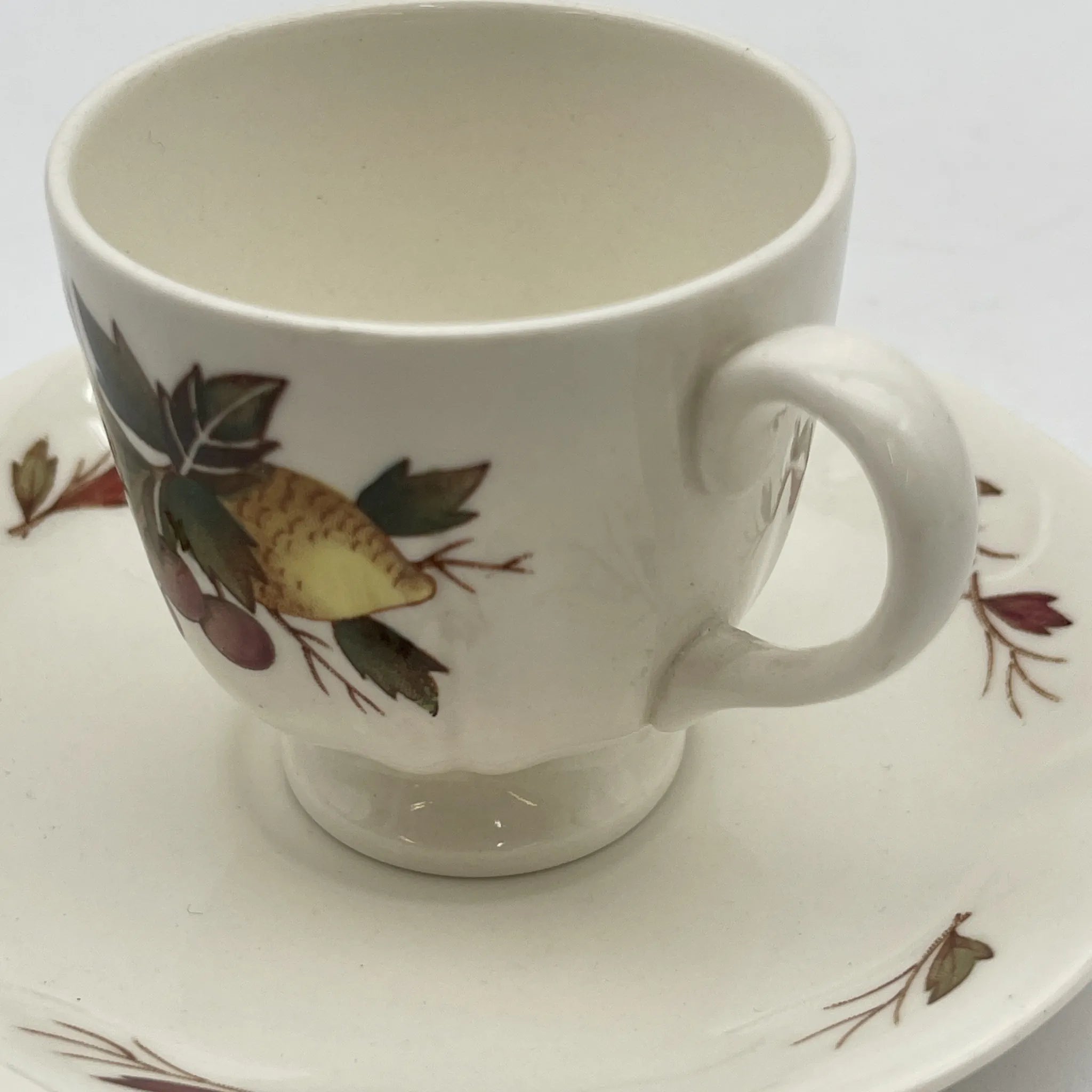[Vintage] Cup & saucer + spare saucer / Wedgewood / Drury Lane / Estimated mid-20C / Pottery / England