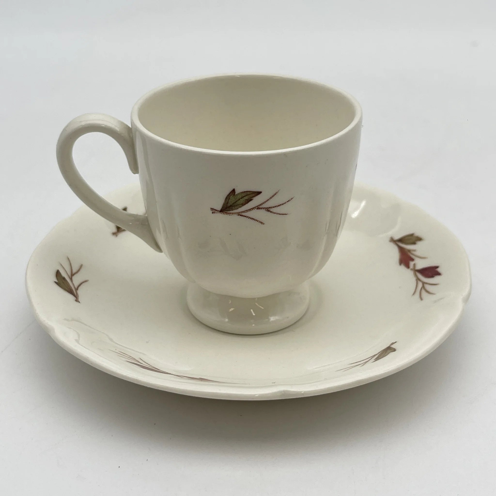 [Vintage] Cup & saucer + spare saucer / Wedgewood / Drury Lane / Estimated mid-20C / Pottery / England