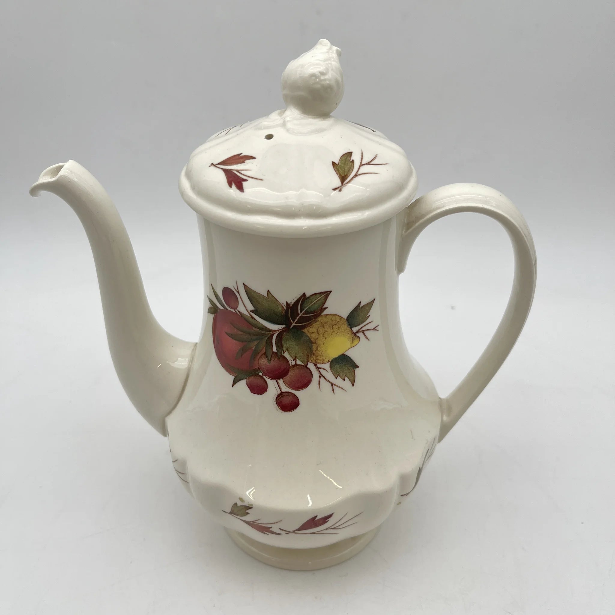 [Vintage] Coffee pot / Wedgewood / Drury Lane / Estimated mid-20C / Pottery / England