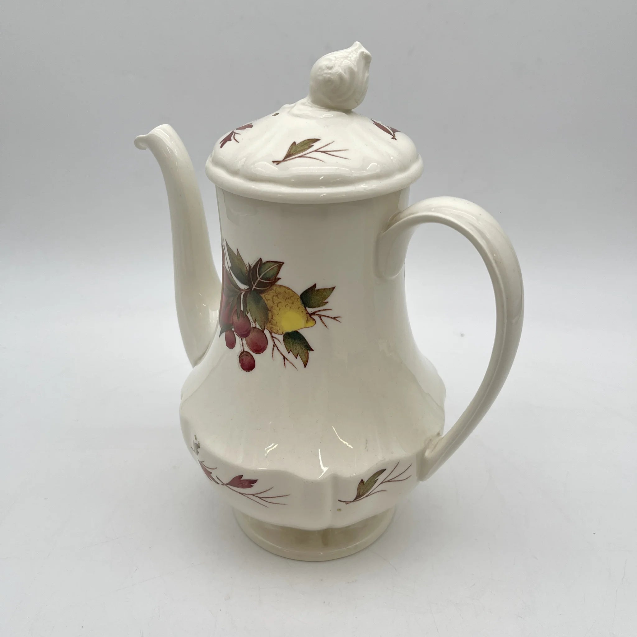 [Vintage] Coffee pot / Wedgewood / Drury Lane / Estimated mid-20C / Pottery / England
