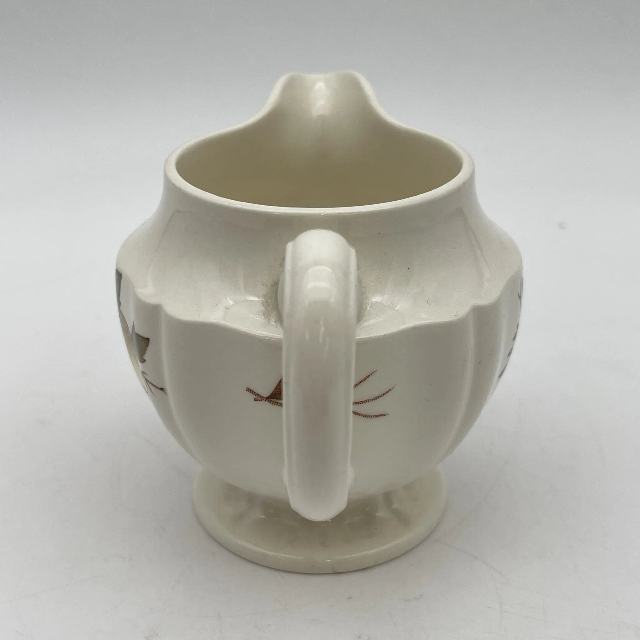 [Vintage] Creamer (milk pitcher) / Wedgewood / Drury Lane / Estimated mid-20C / Pottery / England
