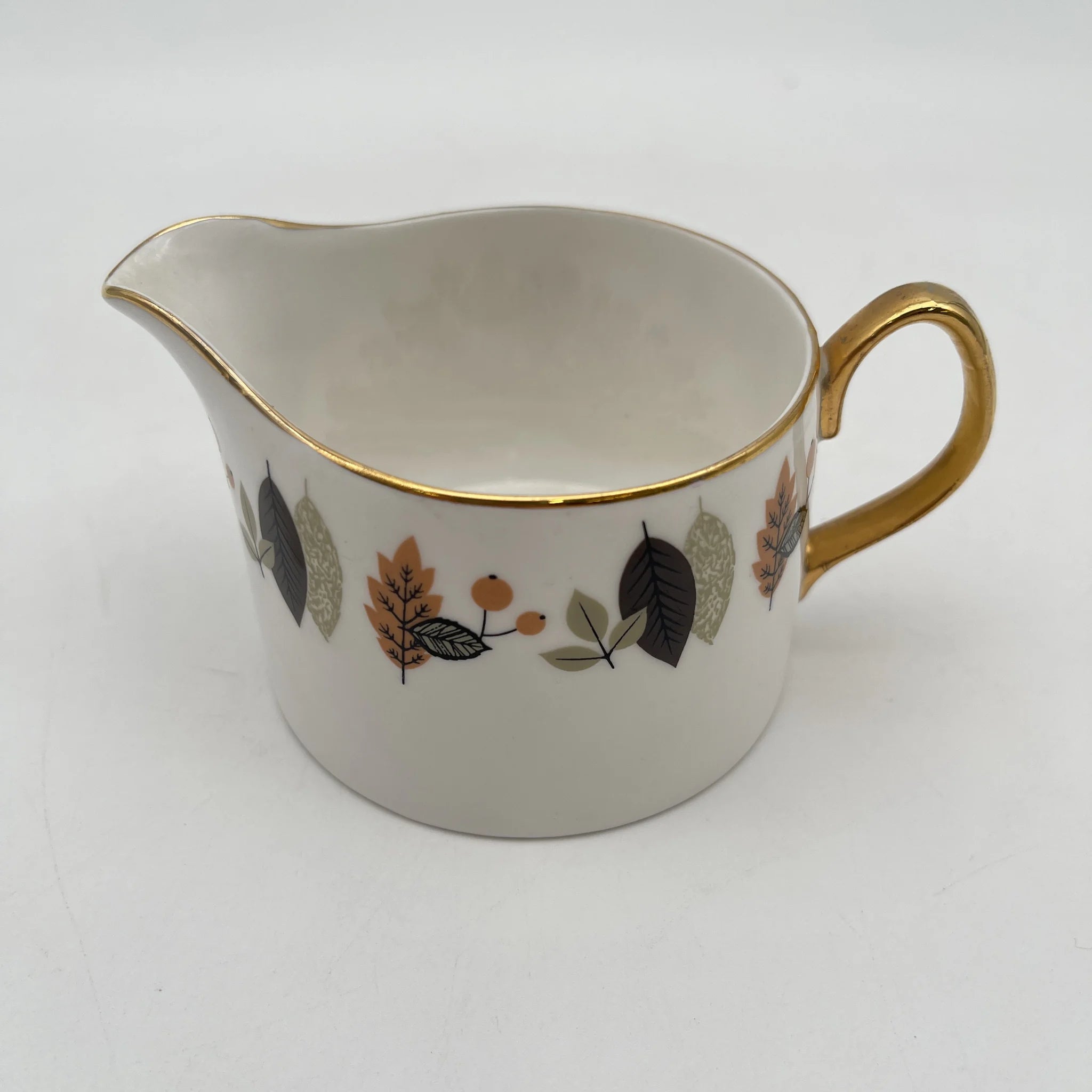 【复古】cremer / Royal Imperial（皇家帝国）/推测20c中期/ Bone China /英国/ otamleaf，金彩