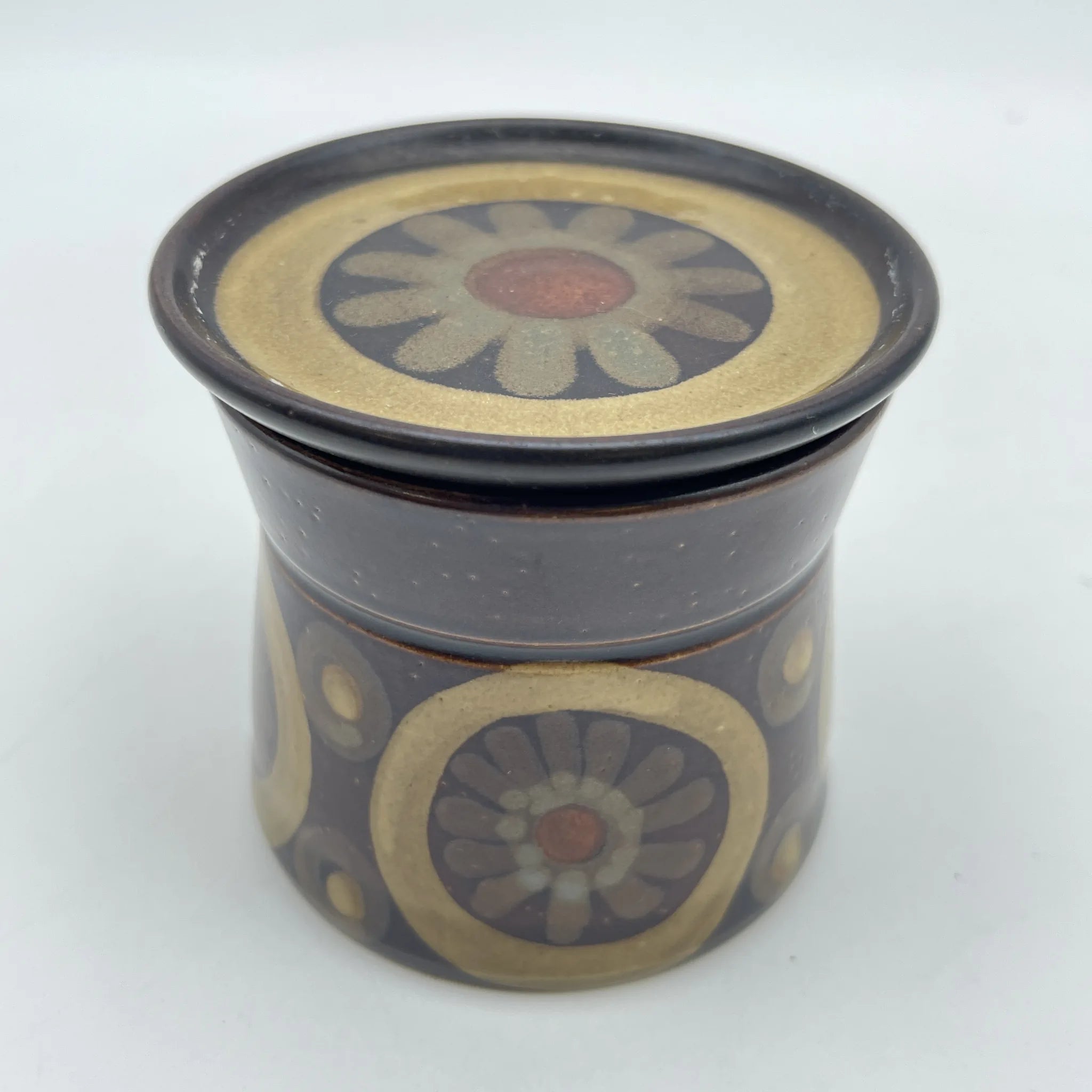 [Vintage] Sugar pot / Denby / Estimated late 20C / Stoneware / England