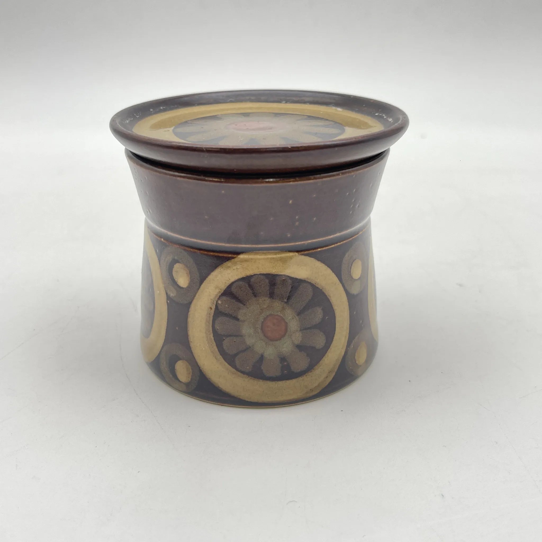 【复古】糖罐/ Denby（登比）/估计20c晚/斯通服装/英国