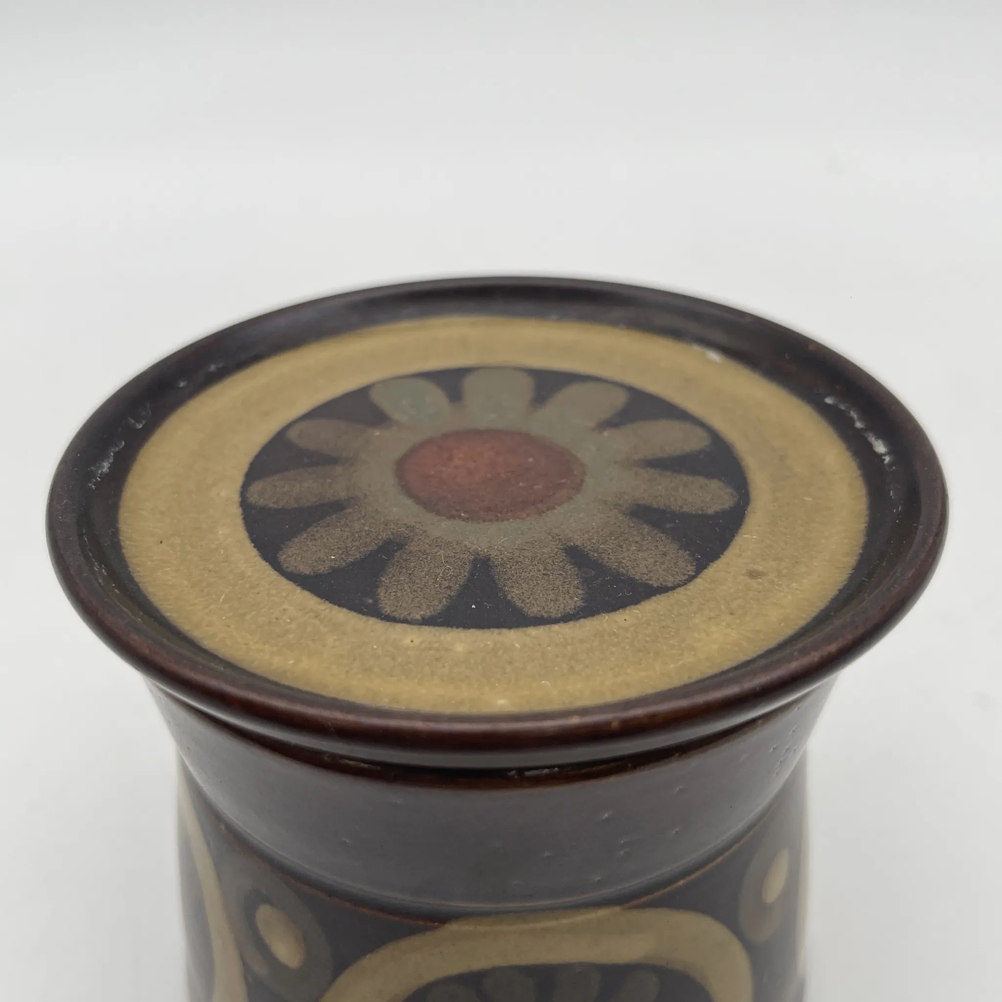 [Vintage] Sugar pot / Denby / Estimated late 20C / Stoneware / England