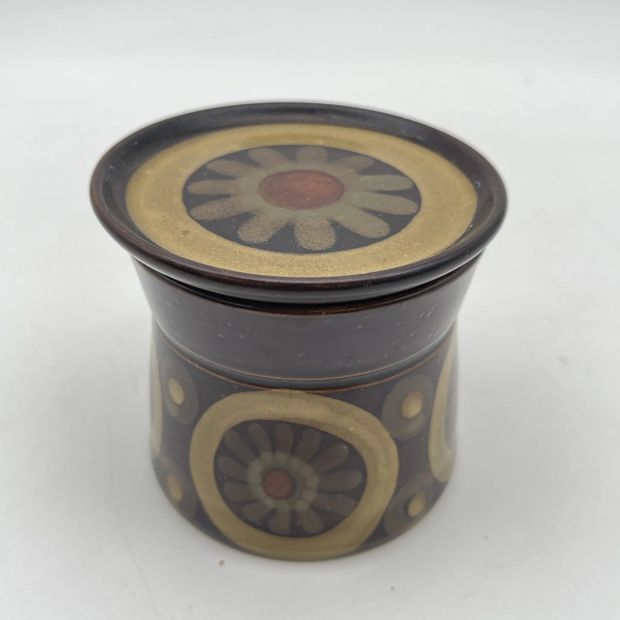 [Vintage] Sugar pot / Denby / Estimated late 20C / Stoneware / England