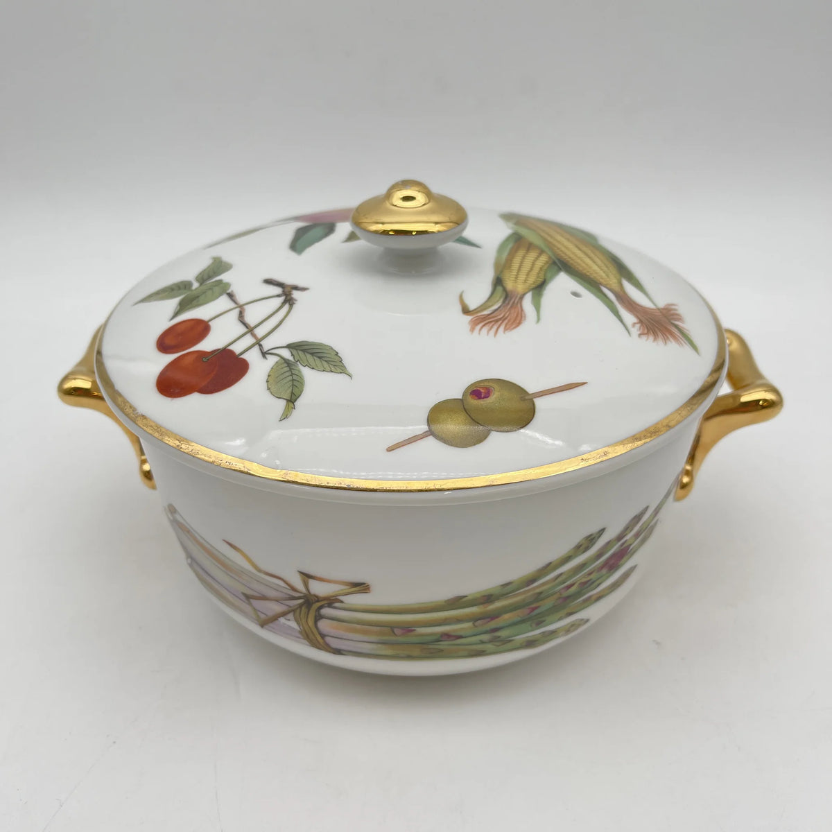 Reuse] Casserole (deep gratin dish with lid) / Royal Worcester
