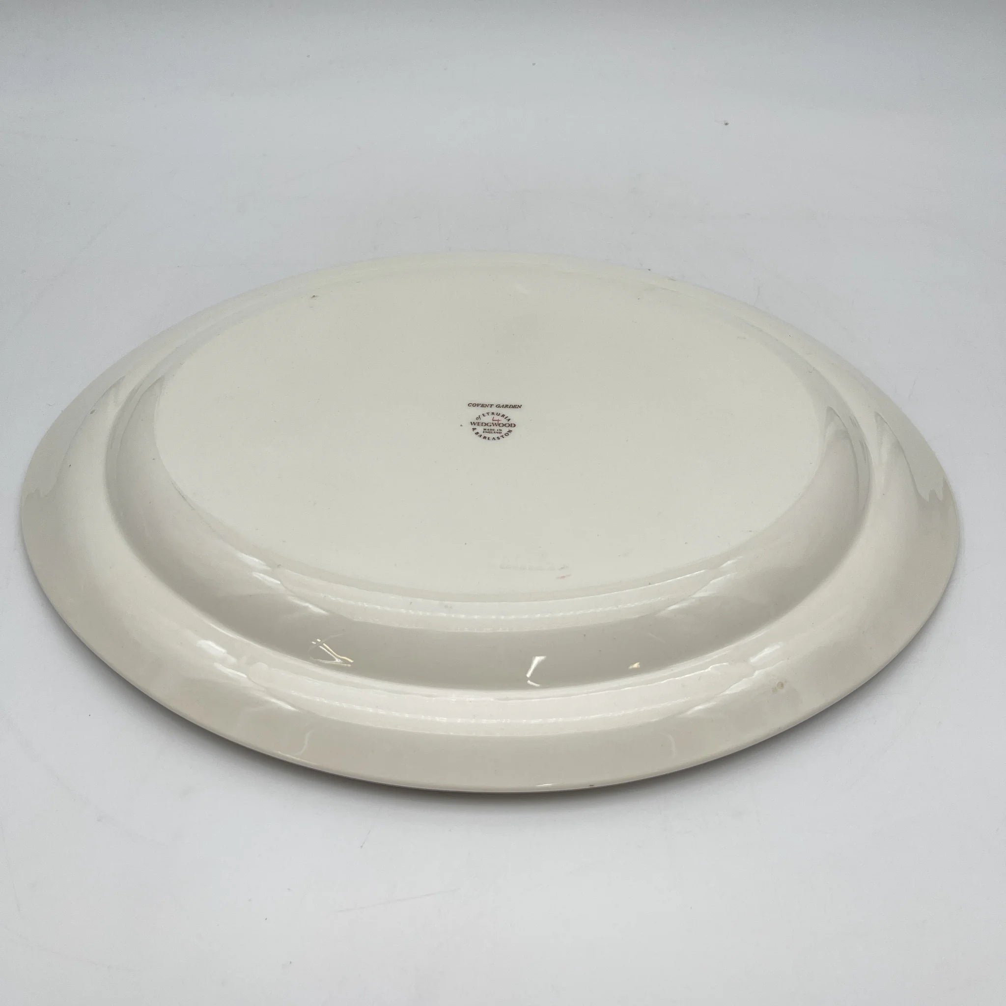 [Vintage] Platter (large plate) / Wedgewood / Covent Garden / Estimated mid-20C / Pottery / England / Botanical art