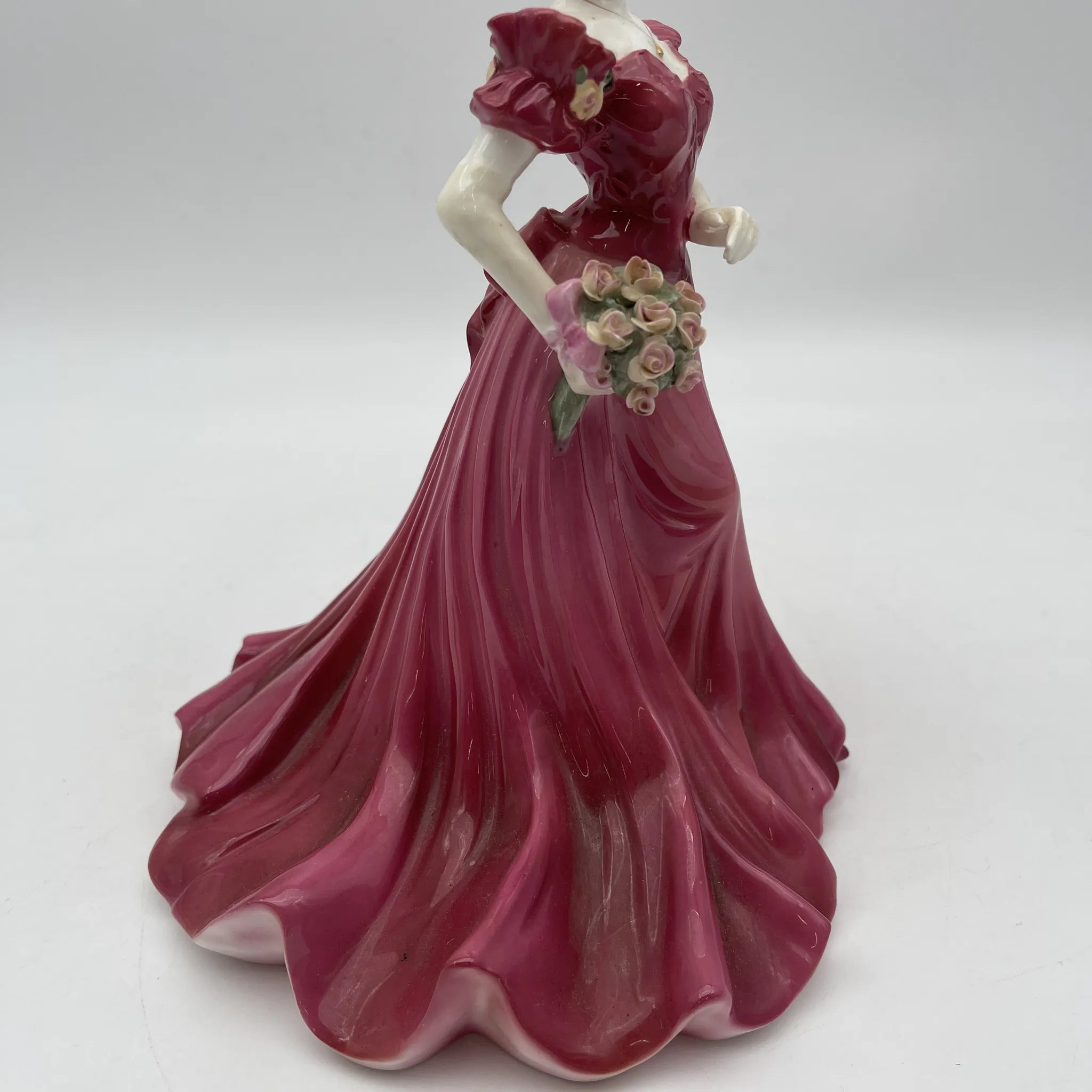 Coalport / フィギュリン (陶磁器人形) / Ladies of Fashion / Jenny / 推定2000前後 / Bone China / イギリス / Jack Glynn, ハンドペイント / [リユース]