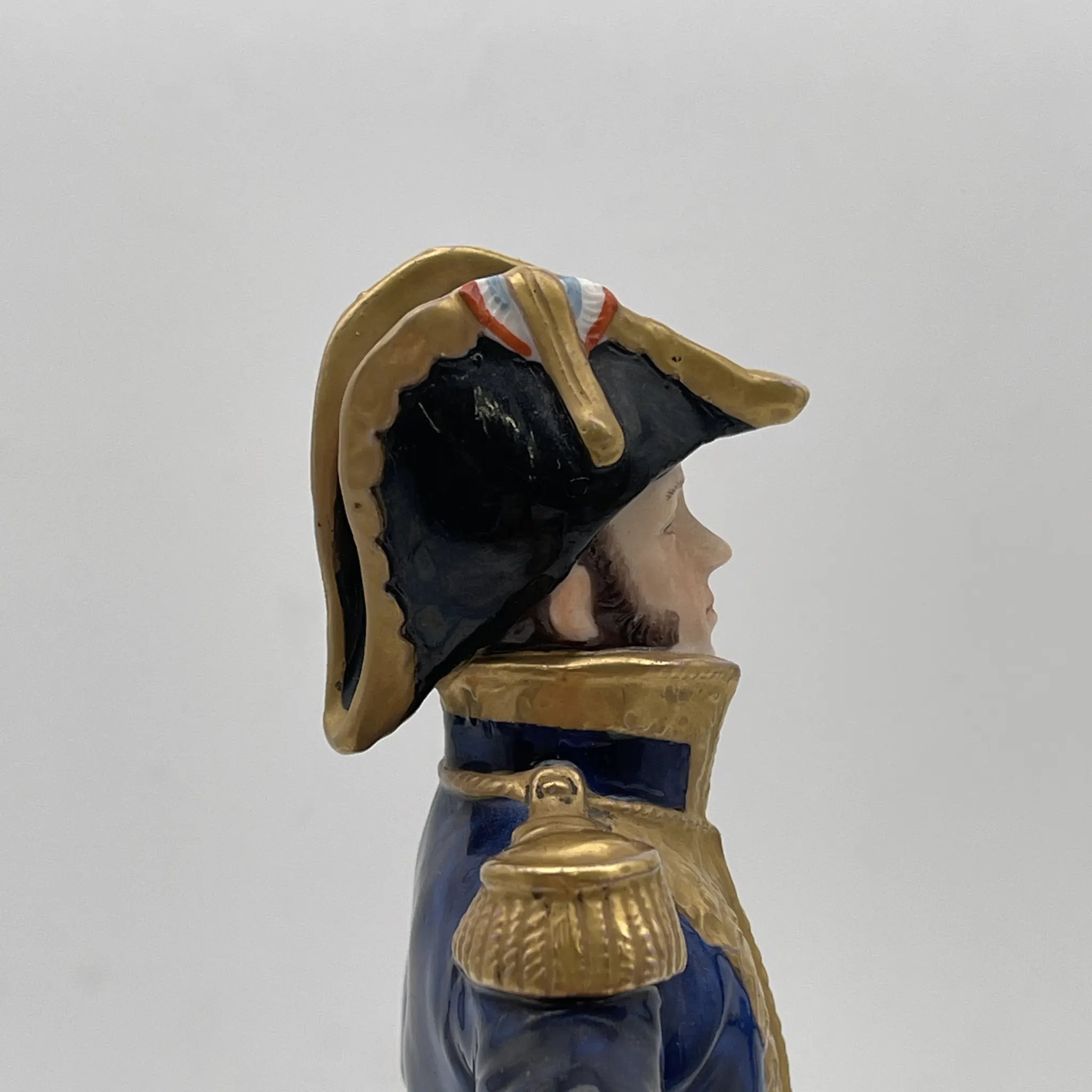 [Vintage] Figurine (ceramic doll) / Exelmans / Estimated mid-late 20C / Porcelain / France / Napoleon's army, hand painted