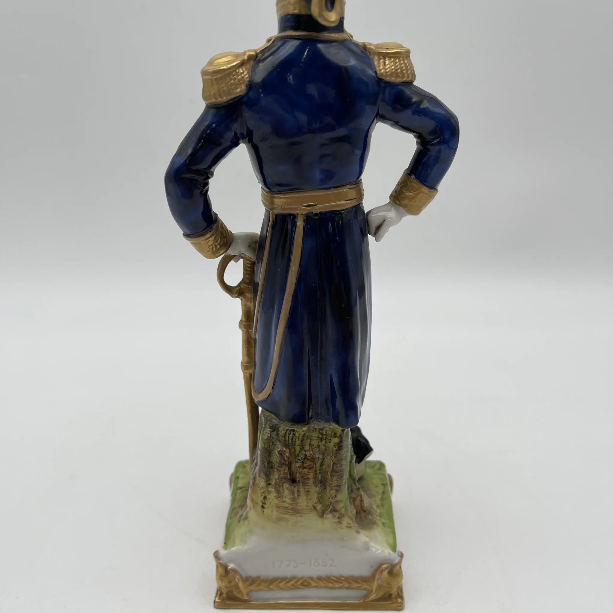 [Vintage] Figurine (ceramic doll) / Exelmans / Estimated mid-late 20C / Porcelain / France / Napoleon's army, hand painted