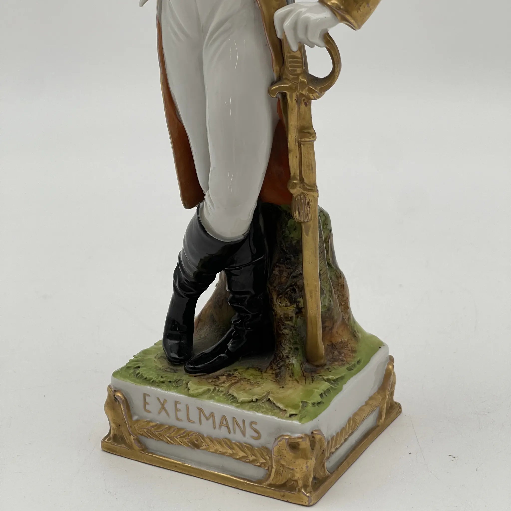 [Vintage] Figurine (ceramic doll) / Exelmans / Estimated mid-late 20C / Porcelain / France / Napoleon's army, hand painted