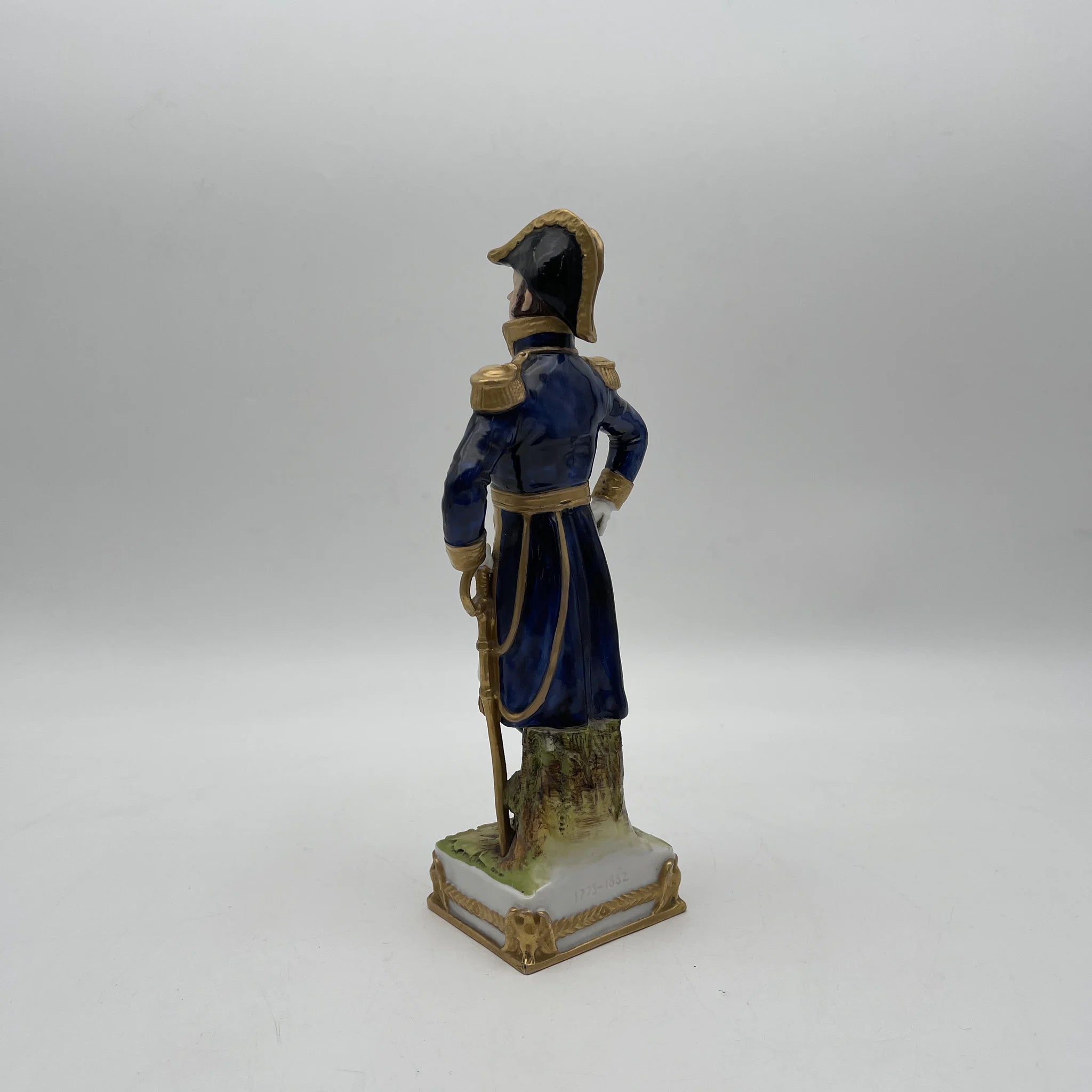 [Vintage] Figurine (ceramic doll) / Exelmans / Estimated mid-late 20C / Porcelain / France / Napoleon's army, hand painted