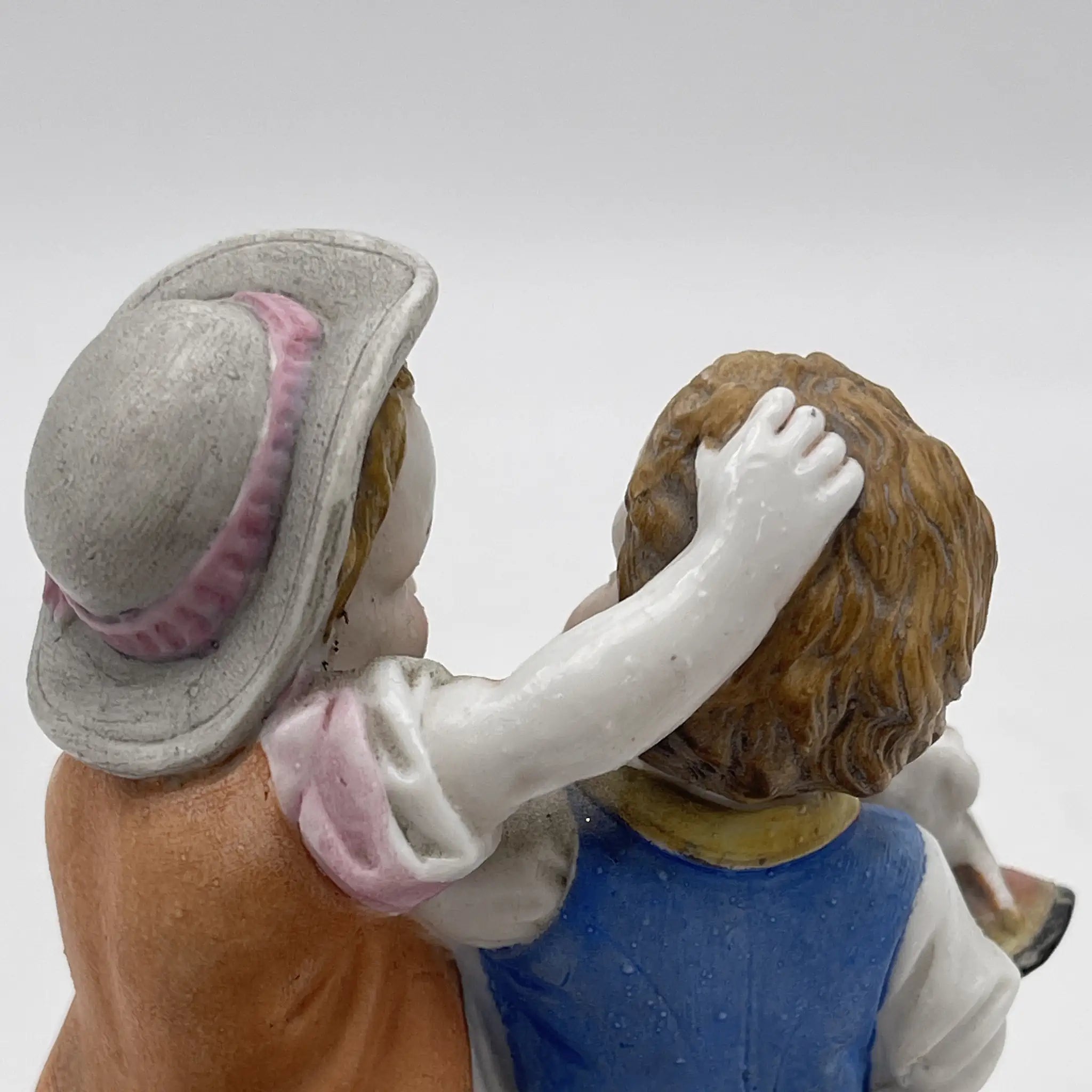 [Vintage] Figurine (ceramic doll) / Estimated early-mid 20th century / Porcelain / Europe / Hand painted