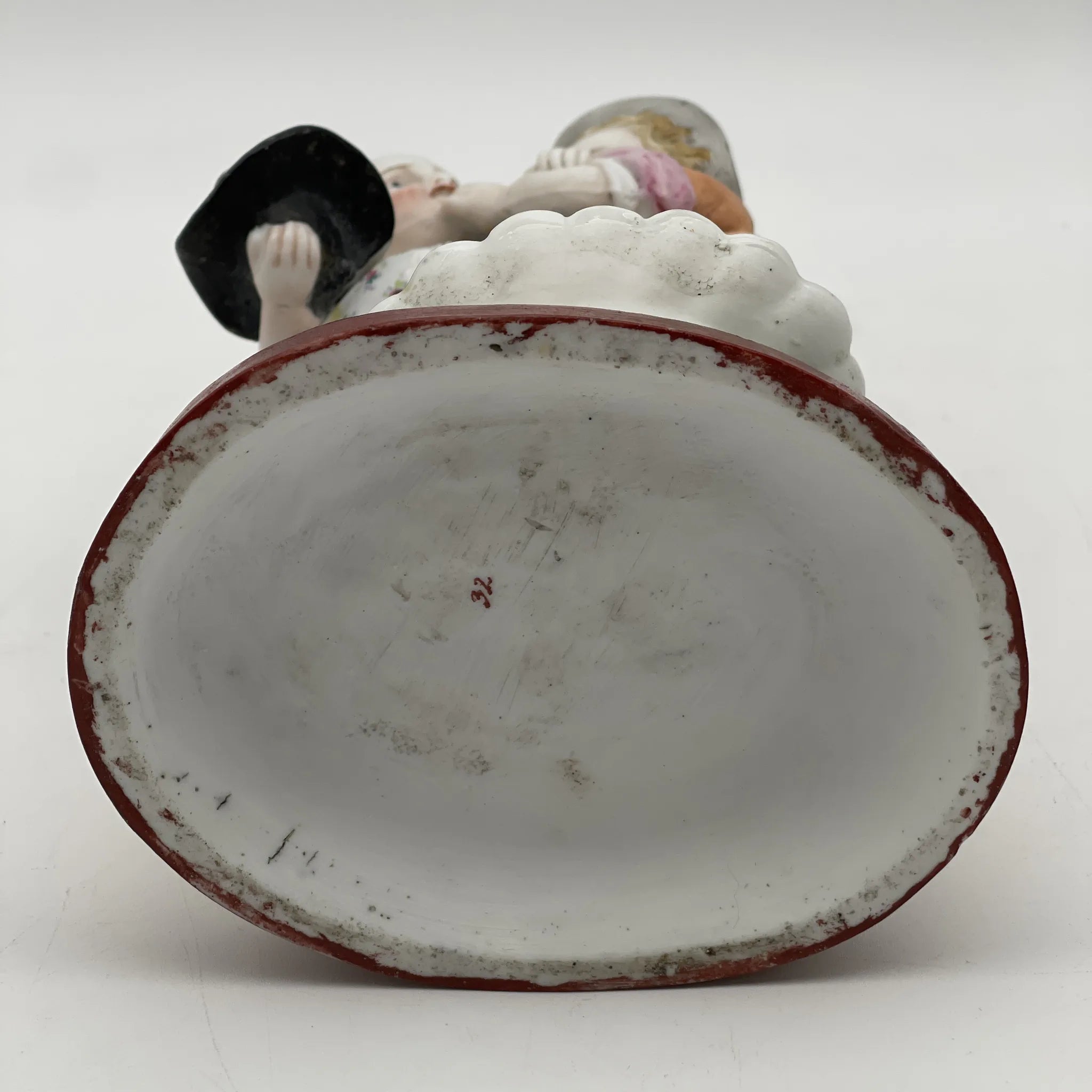 [Vintage] Figurine (ceramic doll) / Estimated early-mid 20th century / Porcelain / Europe / Hand painted