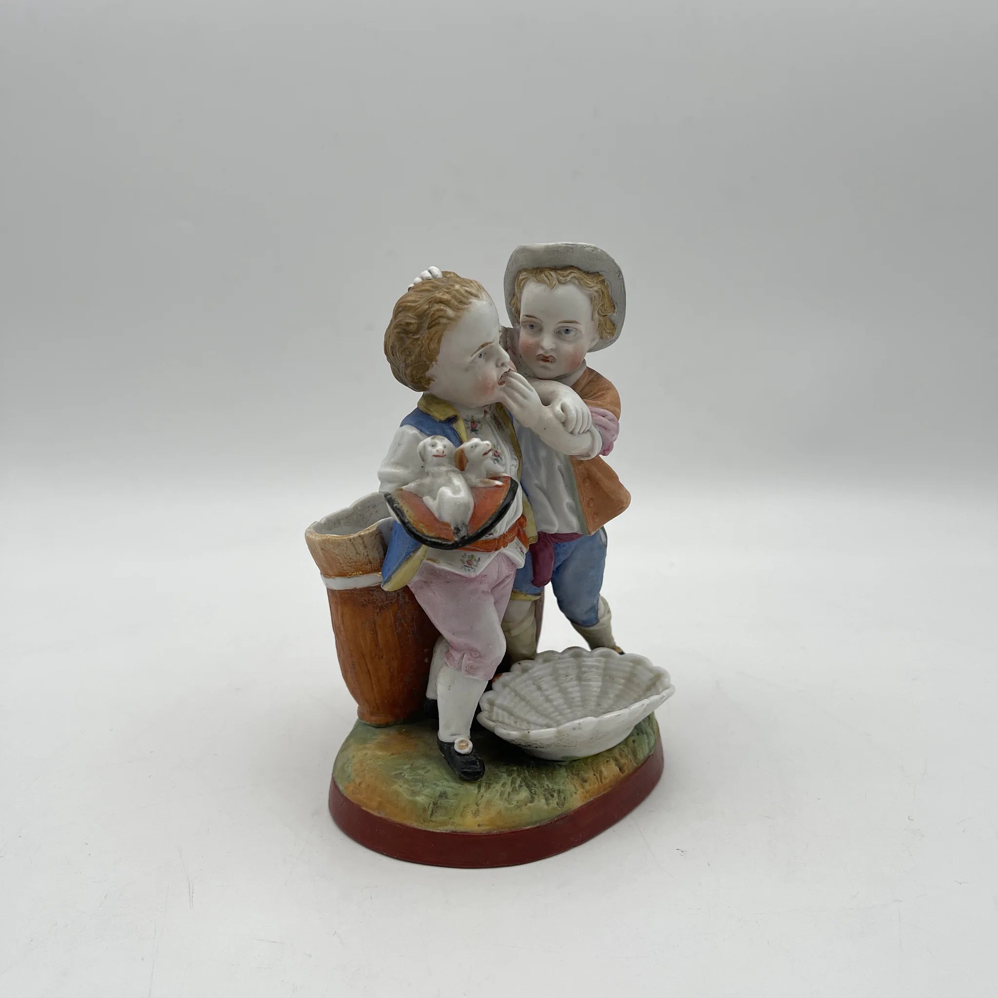[Vintage] Figurine (ceramic doll) / Estimated early-mid 20th century / Porcelain / Europe / Hand painted