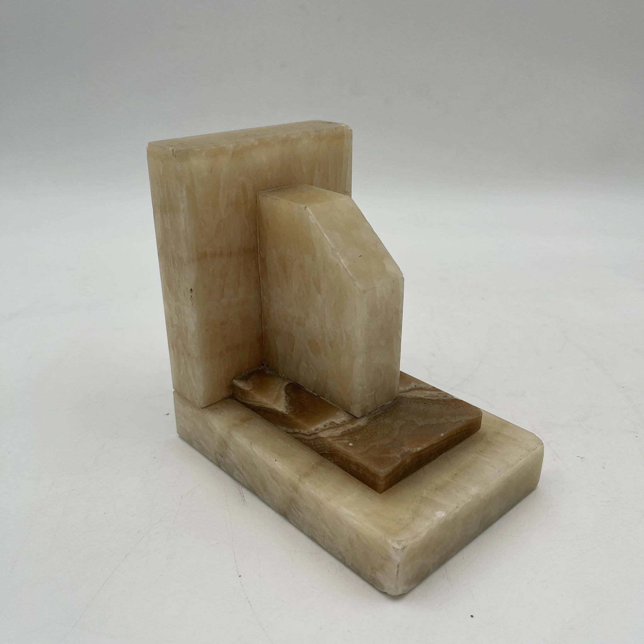 [Vintage] Bookend / Art Deco / Estimated 1920-30s / Marble / Europe
