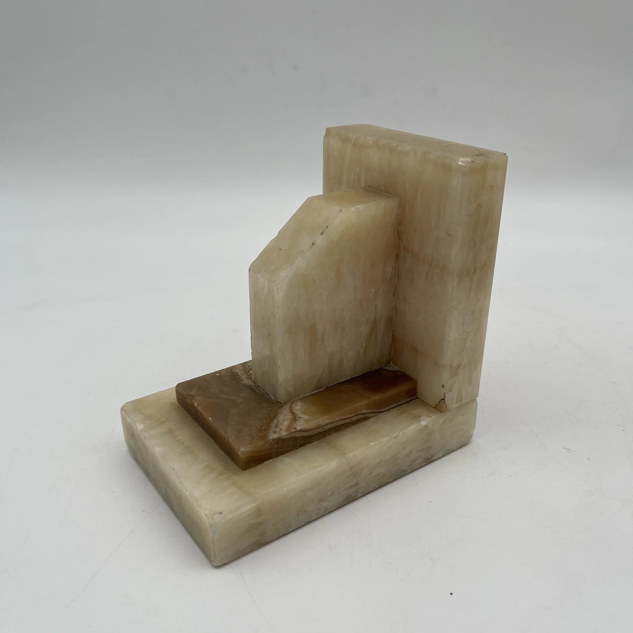 [Vintage] Bookend / Art Deco / Estimated 1920-30s / Marble / Europe