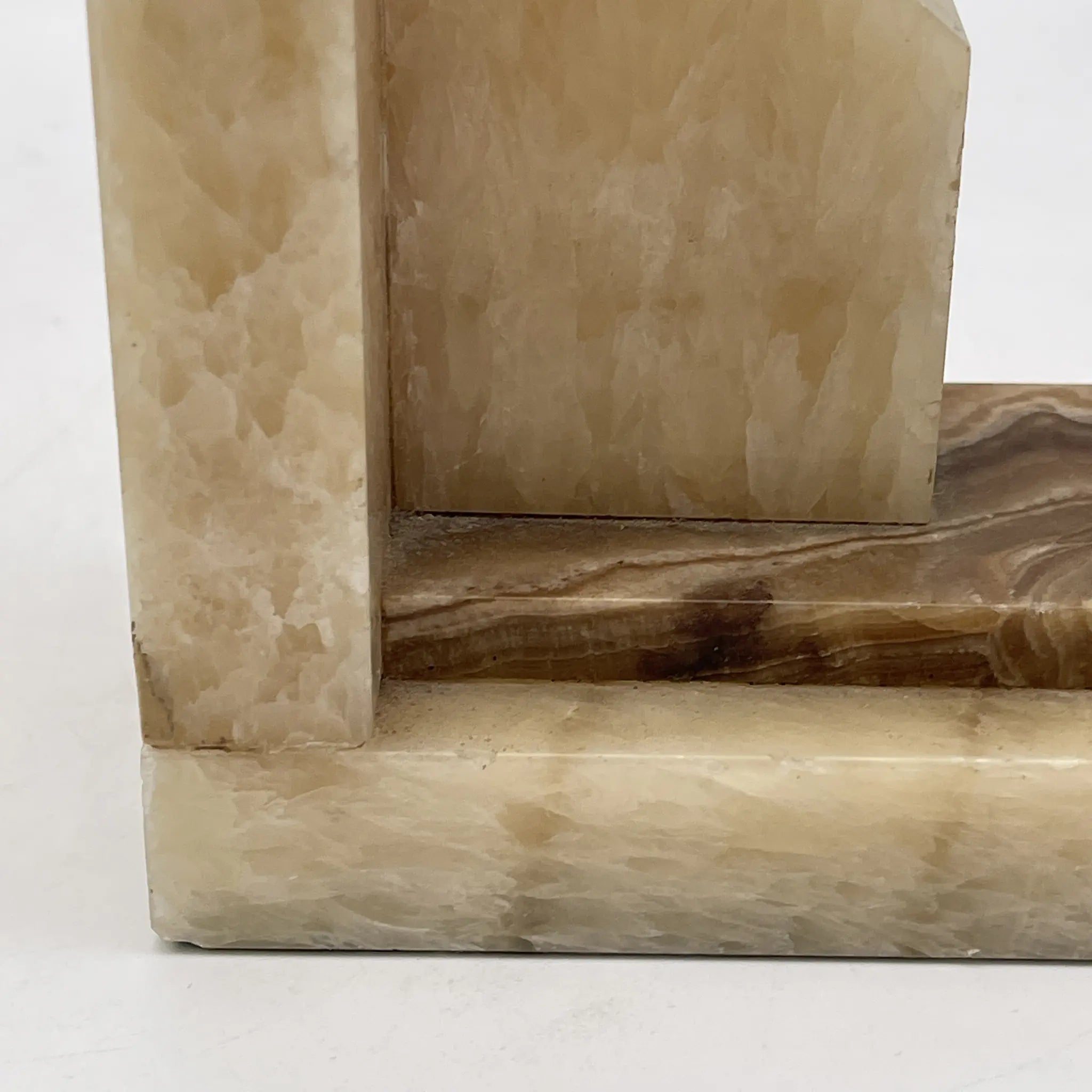 [Vintage] Bookend / Art Deco / Estimated 1920-30s / Marble / Europe