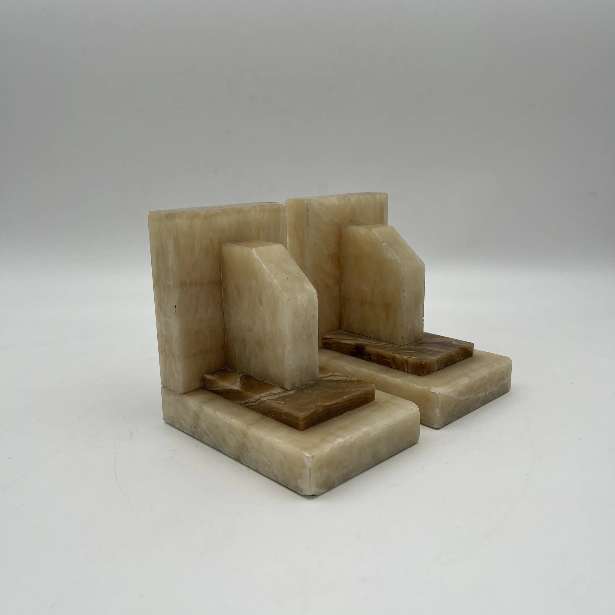[Vintage] Bookend / Art Deco / Estimated 1920-30s / Marble / Europe