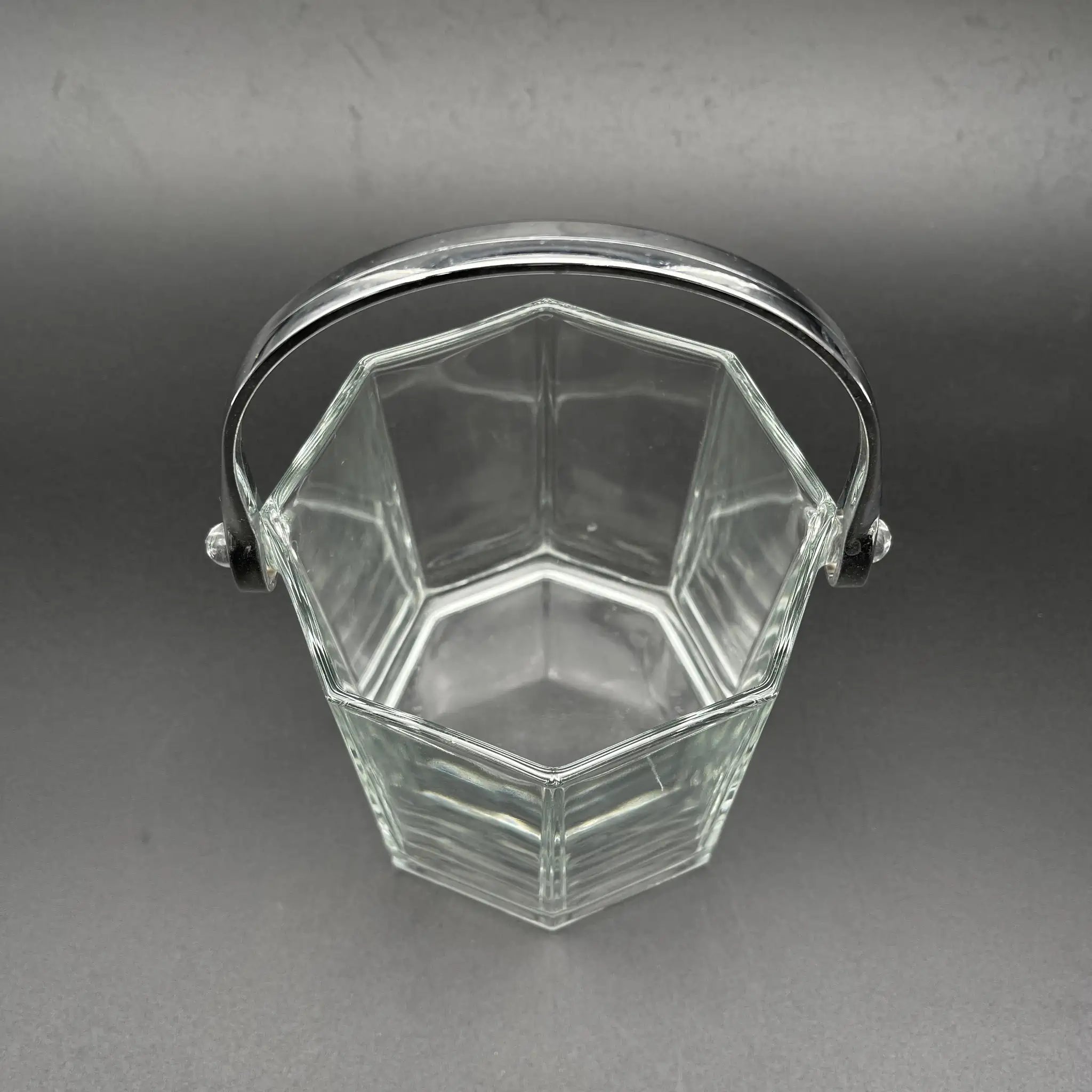[Vintage] Ice bucket / Estimated early-mid 20C / Glass / Europe
