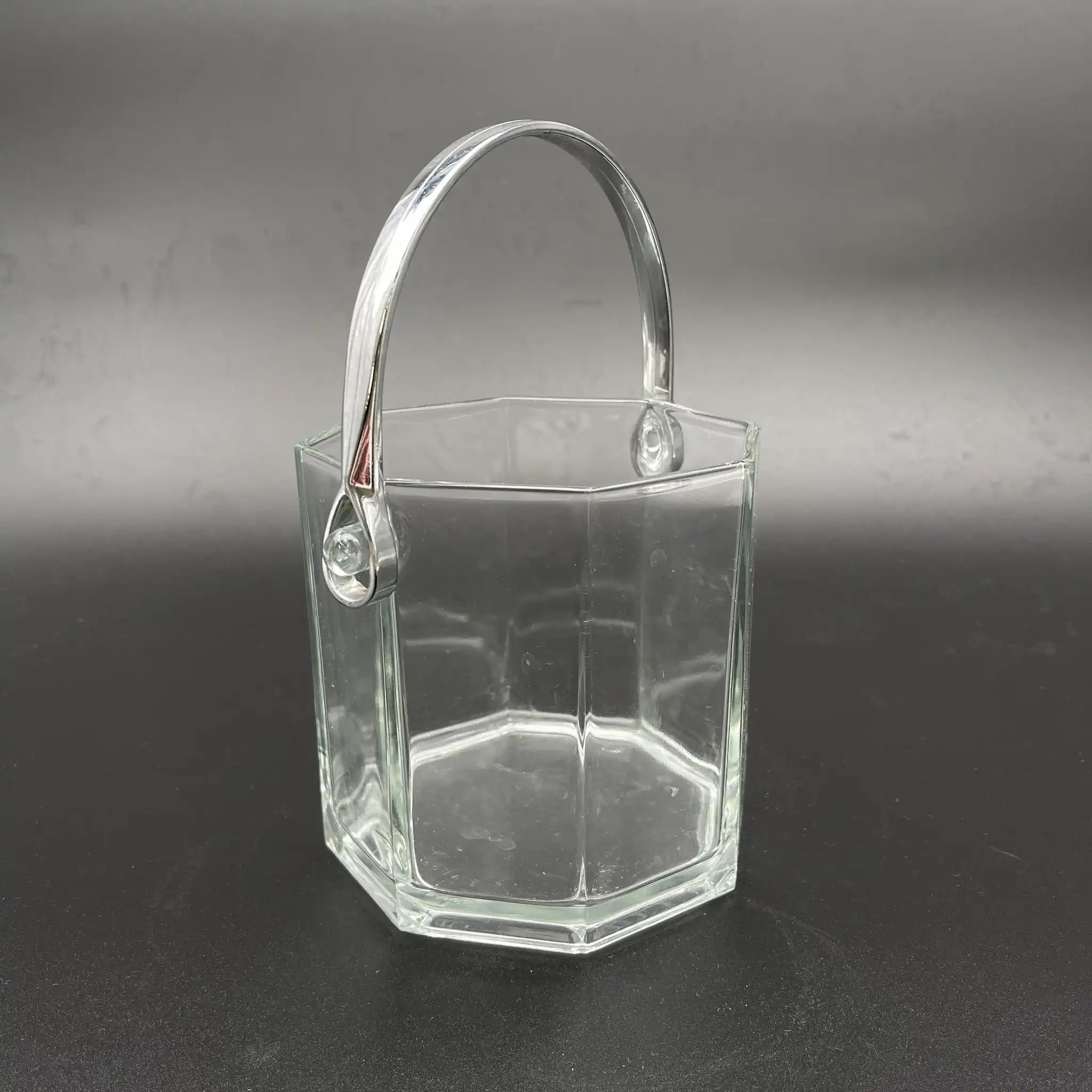 [Vintage] Ice bucket / Estimated early-mid 20C / Glass / Europe