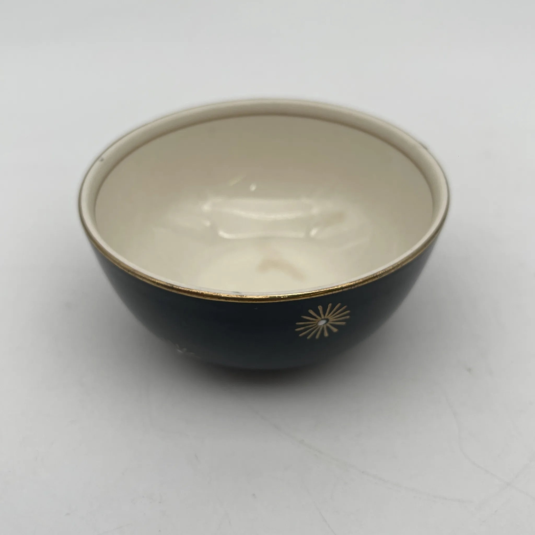 [Vintage] Fruit bowl (small bowl) / Alfred Meakin / Midnight Star / Estimated mid-20C / Ironstone / England / Mid-century, Starburst