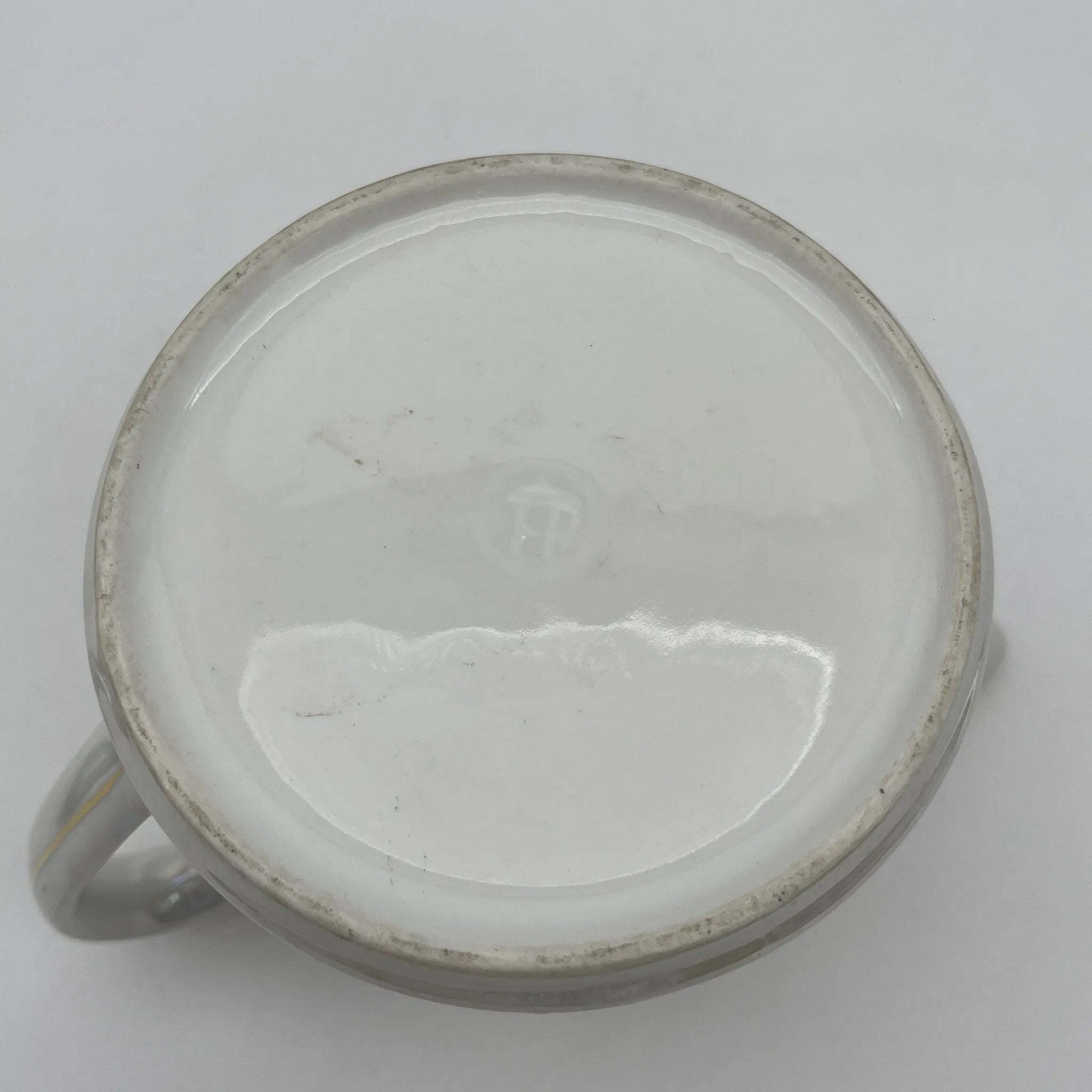 [Vintage] Coffee pot / Estimated mid-20C / Porcelain / Europe / Fête Gallant