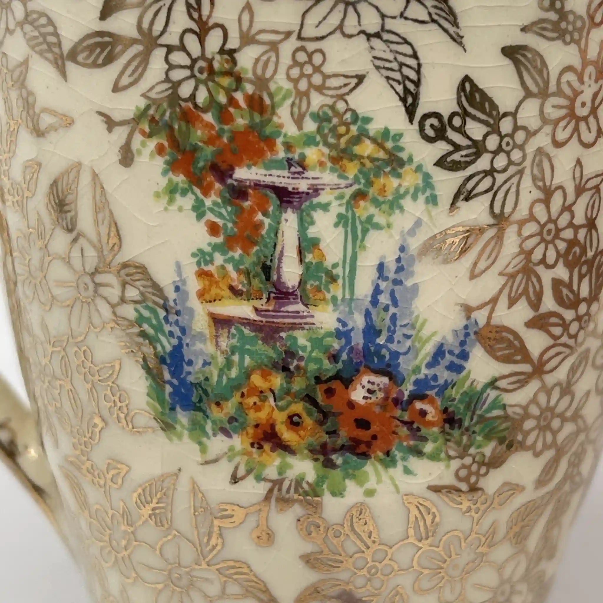 【复古】牛奶瓶/ Empire Porcelain /估计20c中期/陶器/英国/ chints