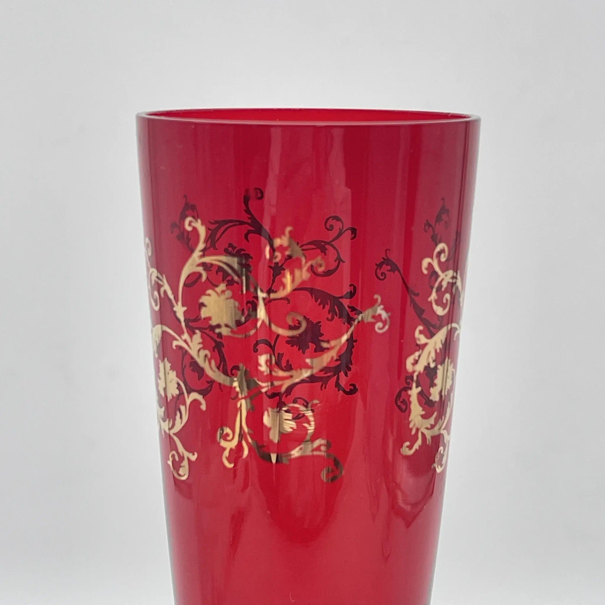 【复古】香槟杯2p /估计20c后期/玻璃/意大利/滚动