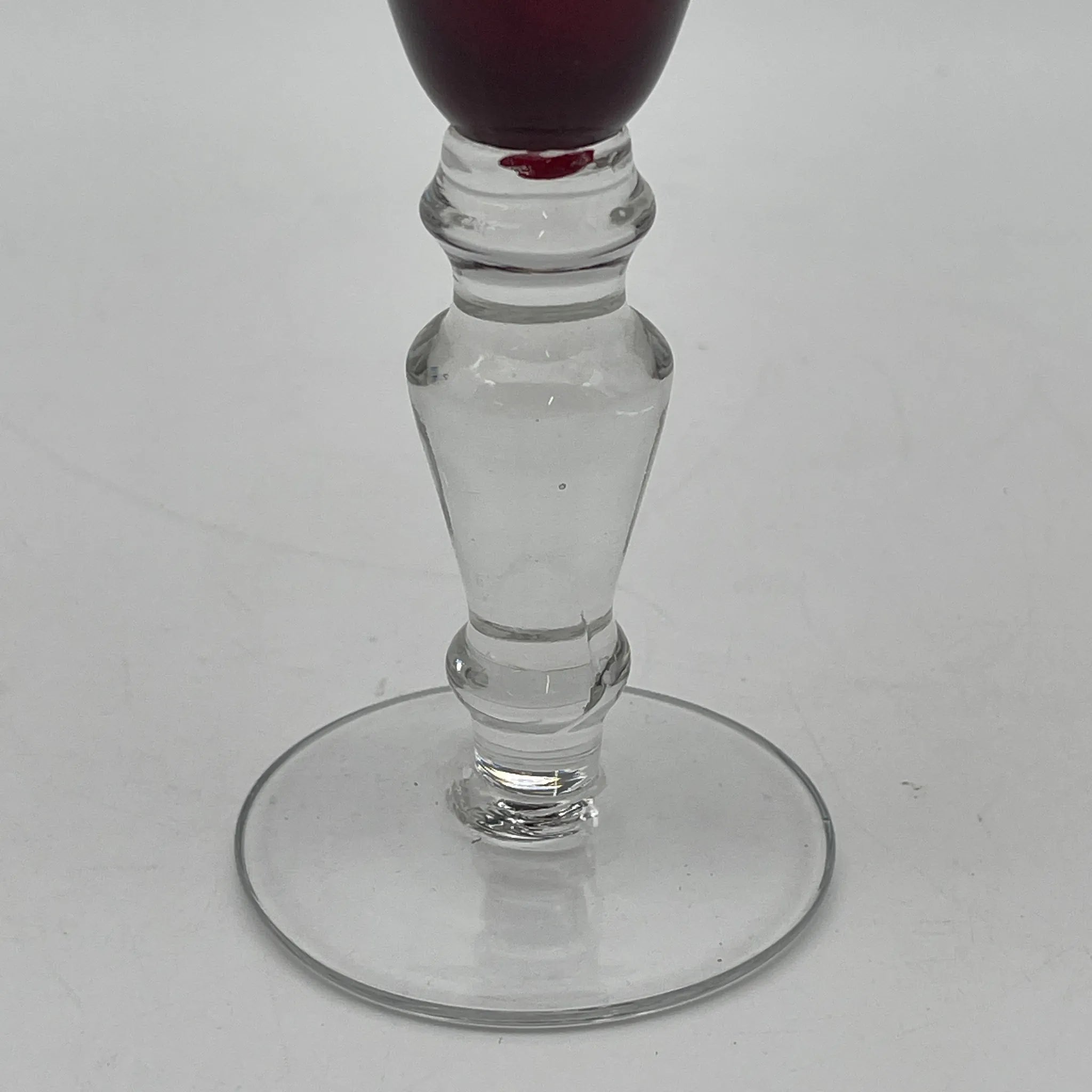 【复古】香槟杯2p /估计20c后期/玻璃/意大利/滚动
