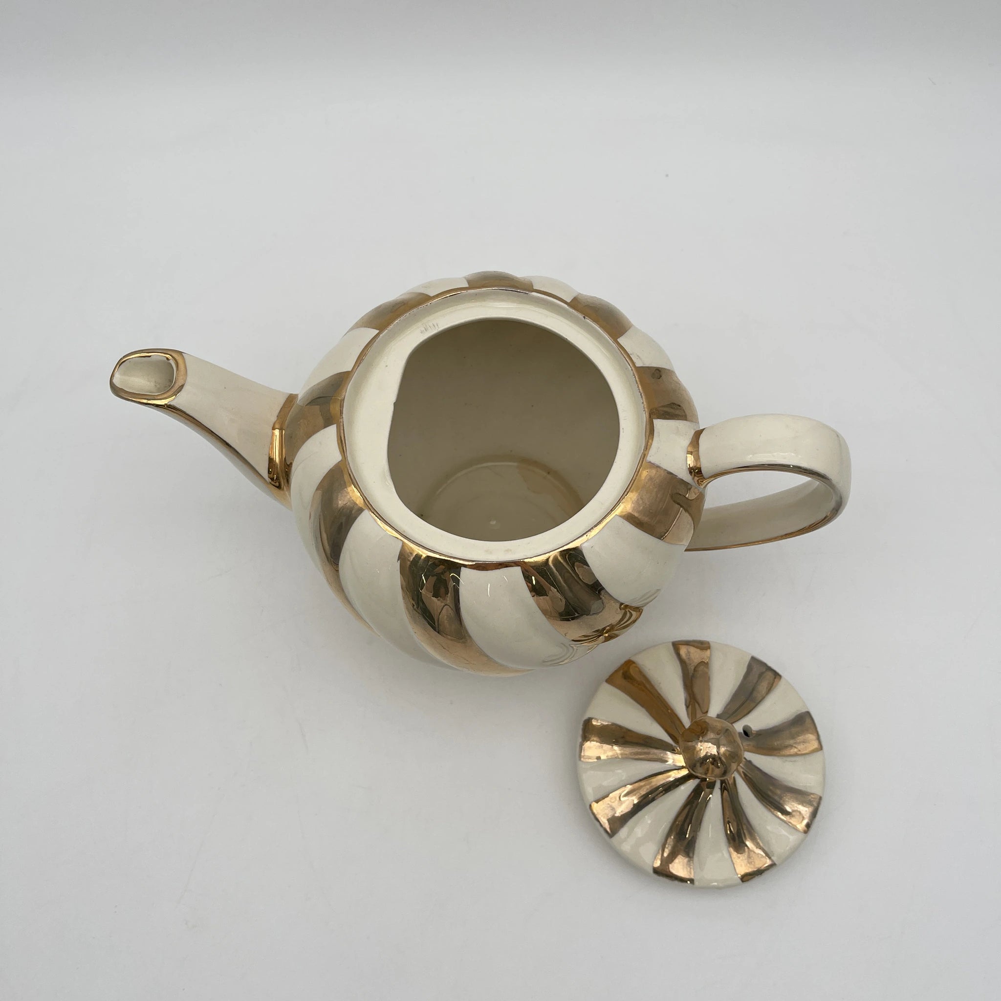 【再利用】茶壶/ James Sadler & Sons /估计20c晚期/陶器/英国