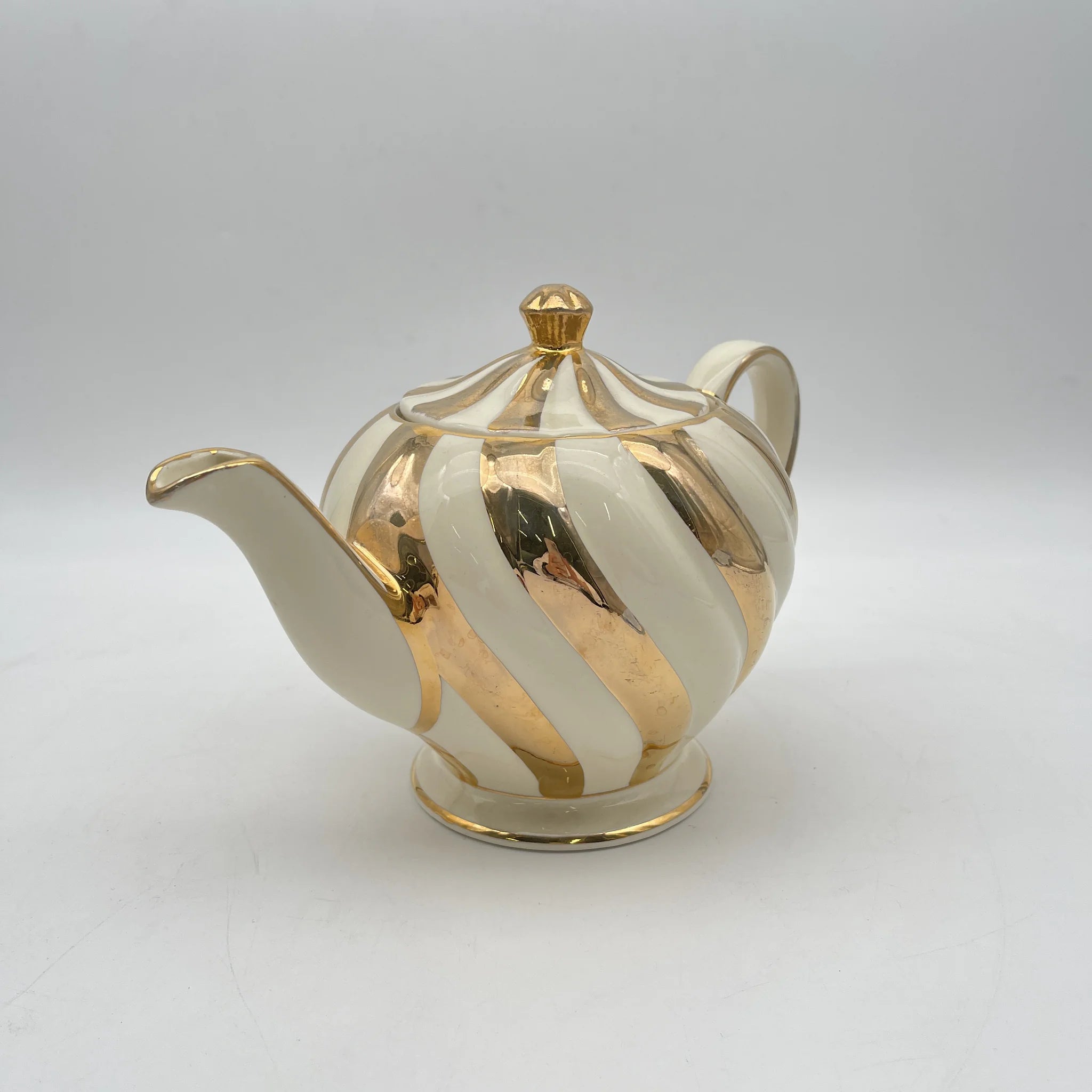 【再利用】茶壶/ James Sadler & Sons /估计20c晚期/陶器/英国