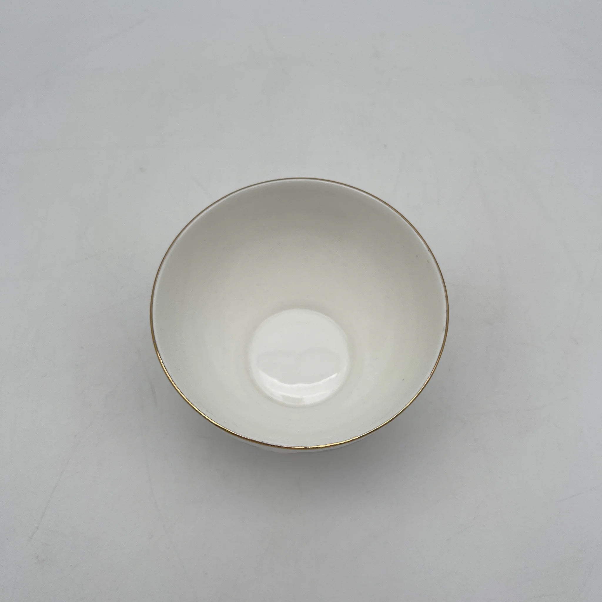 【复古】咖啡欧蕾碗/ Taylor&Kent / Elizabethan /估计20c中期/ Bone China /英国/玫瑰