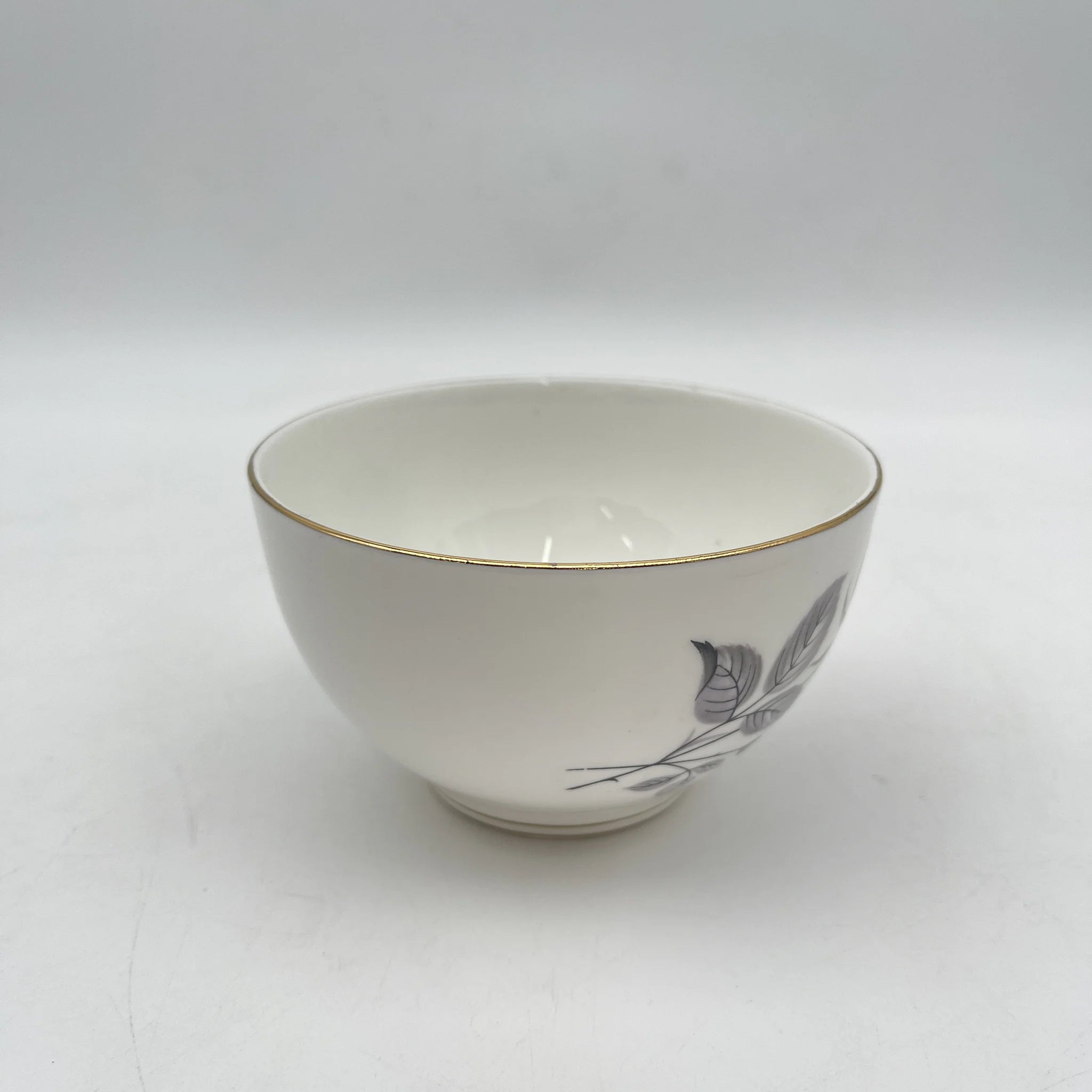 【复古】咖啡欧蕾碗/ Taylor&Kent / Elizabethan /估计20c中期/ Bone China /英国/玫瑰