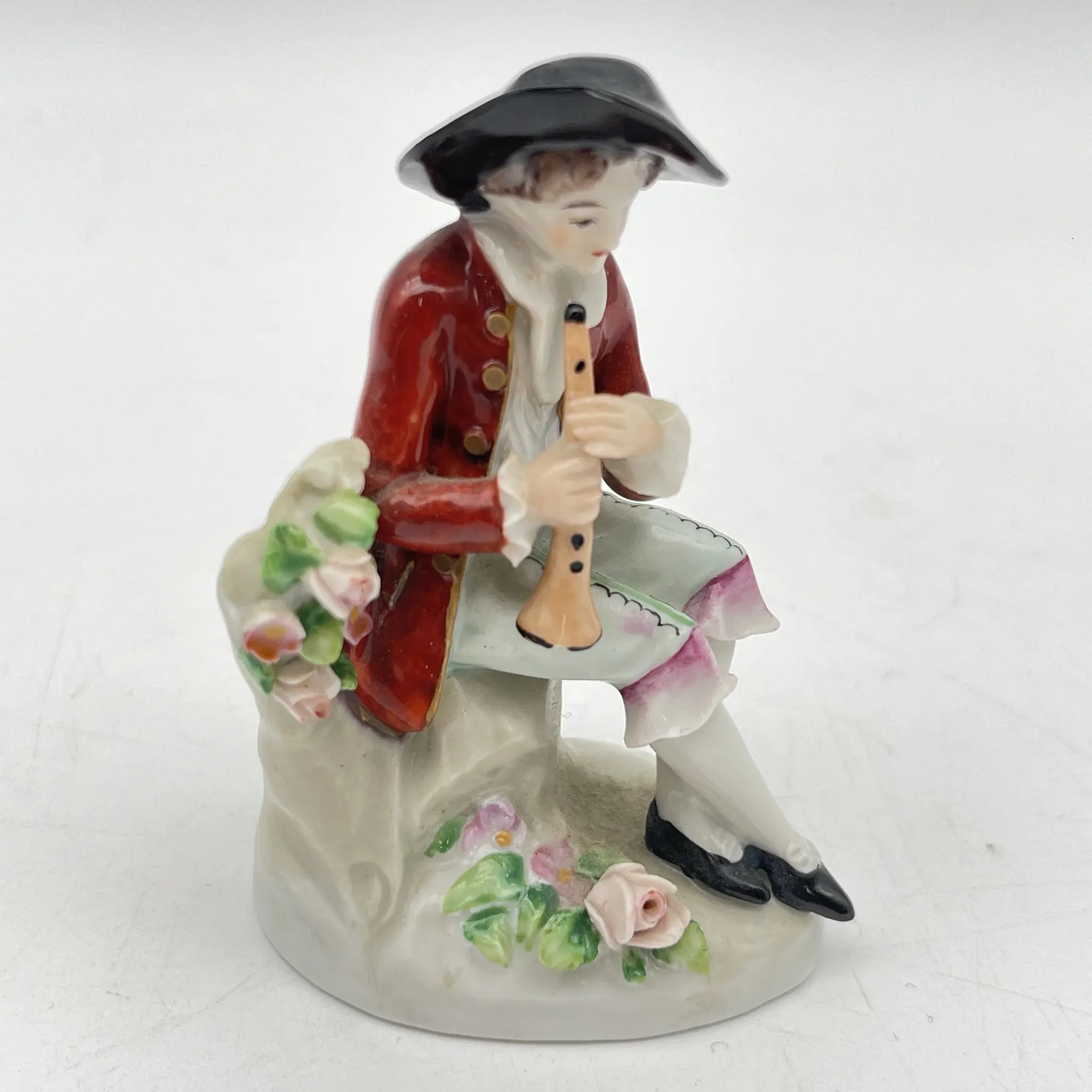 フィギュリン(陶磁器人形) / 1900前後 / 磁器 / ドイツ (推定) / ハンドペイント / [アンティーク]