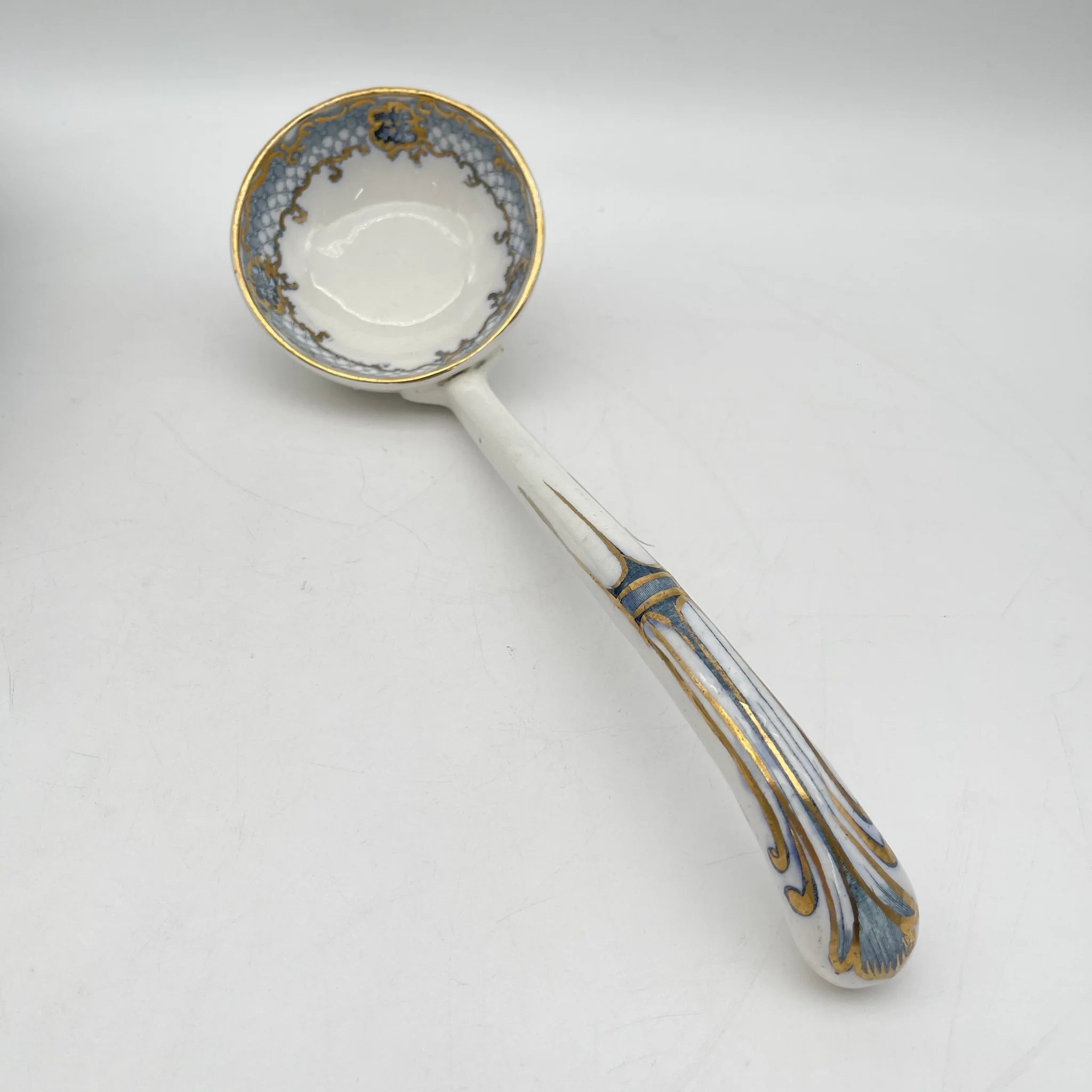Furnivals / スープチューリン+レードル / Venice / 1900前後 / 陶器 / イギリス / ロカイユ, スクロール, ラティスワーク / [アンティーク]