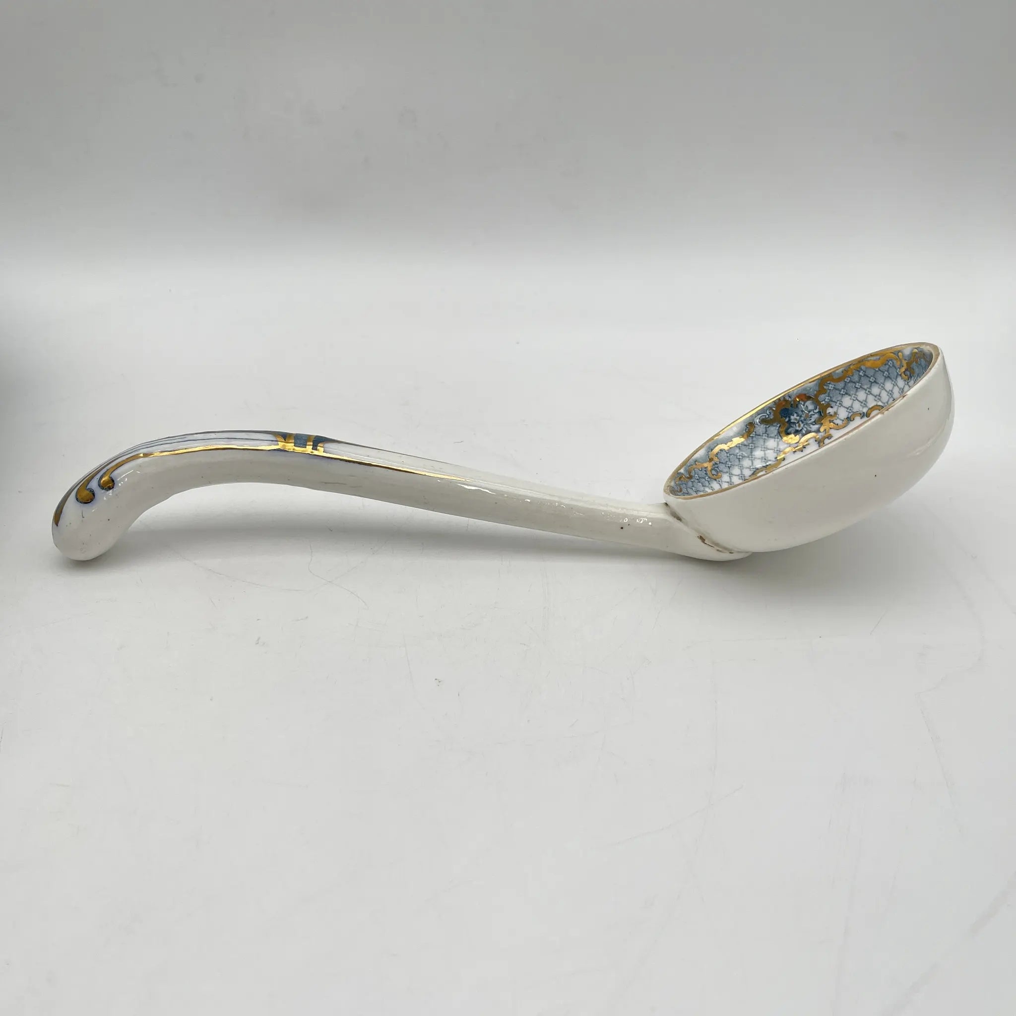 Furnivals / スープチューリン+レードル / Venice / 1900前後 / 陶器 / イギリス / ロカイユ, スクロール, ラティスワーク / [アンティーク]