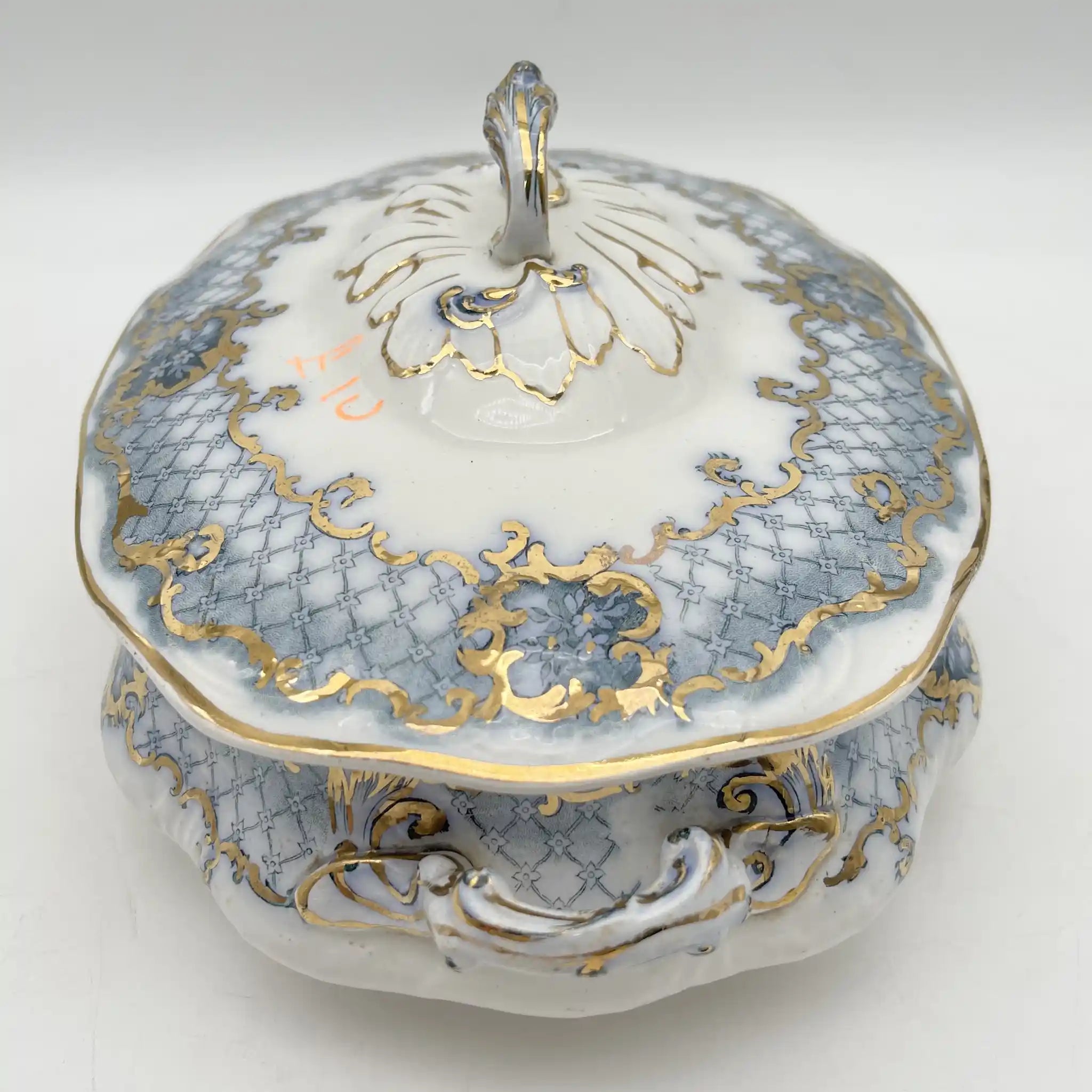 Furnivals / スープチュリーン / Venice / 1900前後 / 陶器 / イギリス / ロカイユ, スクロール, ラティスワーク / [アンティーク]