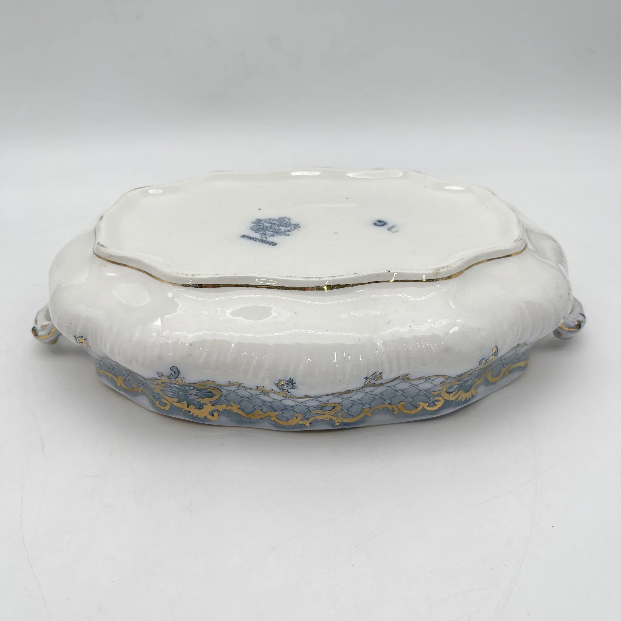 Furnivals / スープチュリーン / Venice / 1900前後 / 陶器 / イギリス / ロカイユ, スクロール, ラティスワーク / [アンティーク]