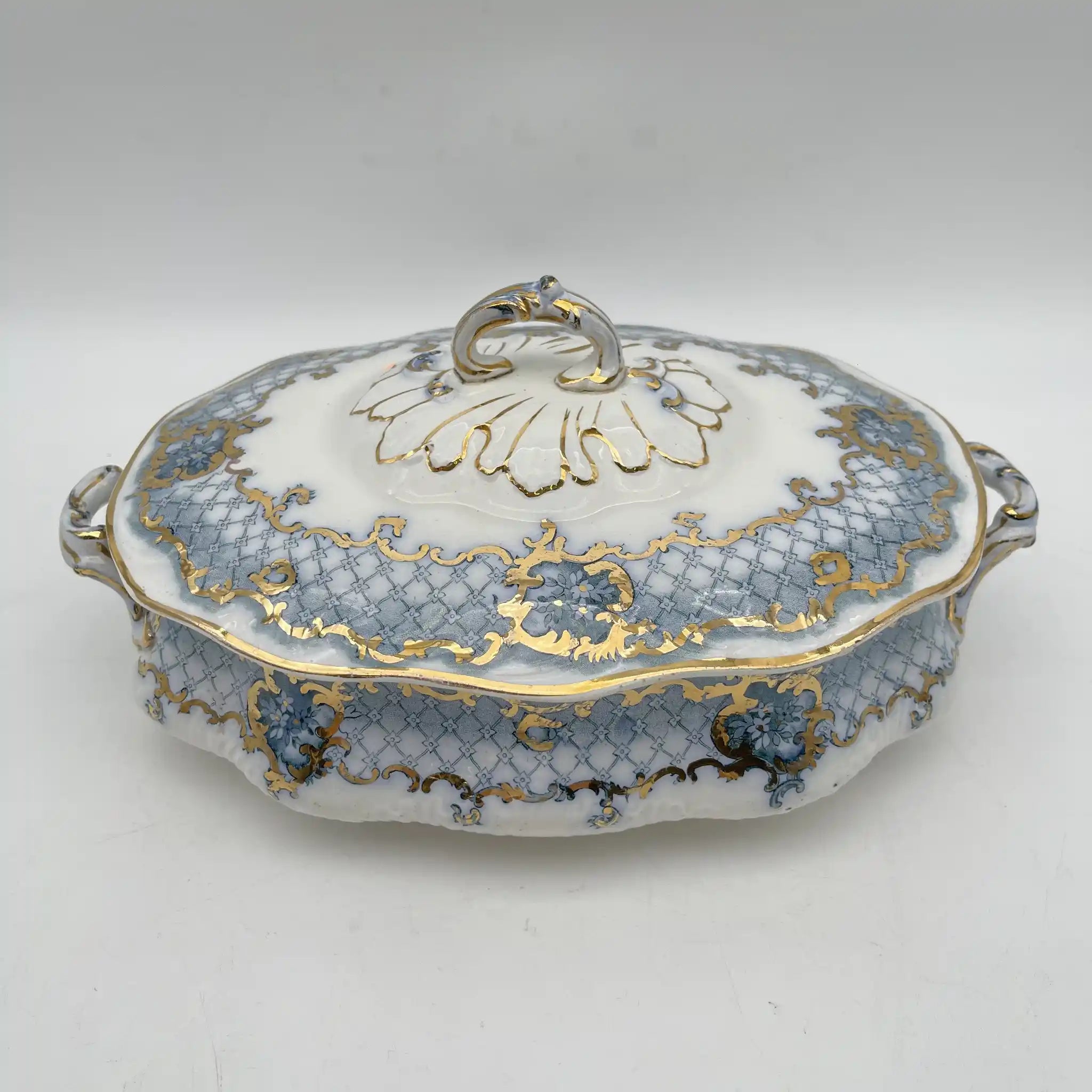 Furnivals / スープチュリーン / Venice / 1900前後 / 陶器 / イギリス / ロカイユ, スクロール, ラティスワーク / [アンティーク]