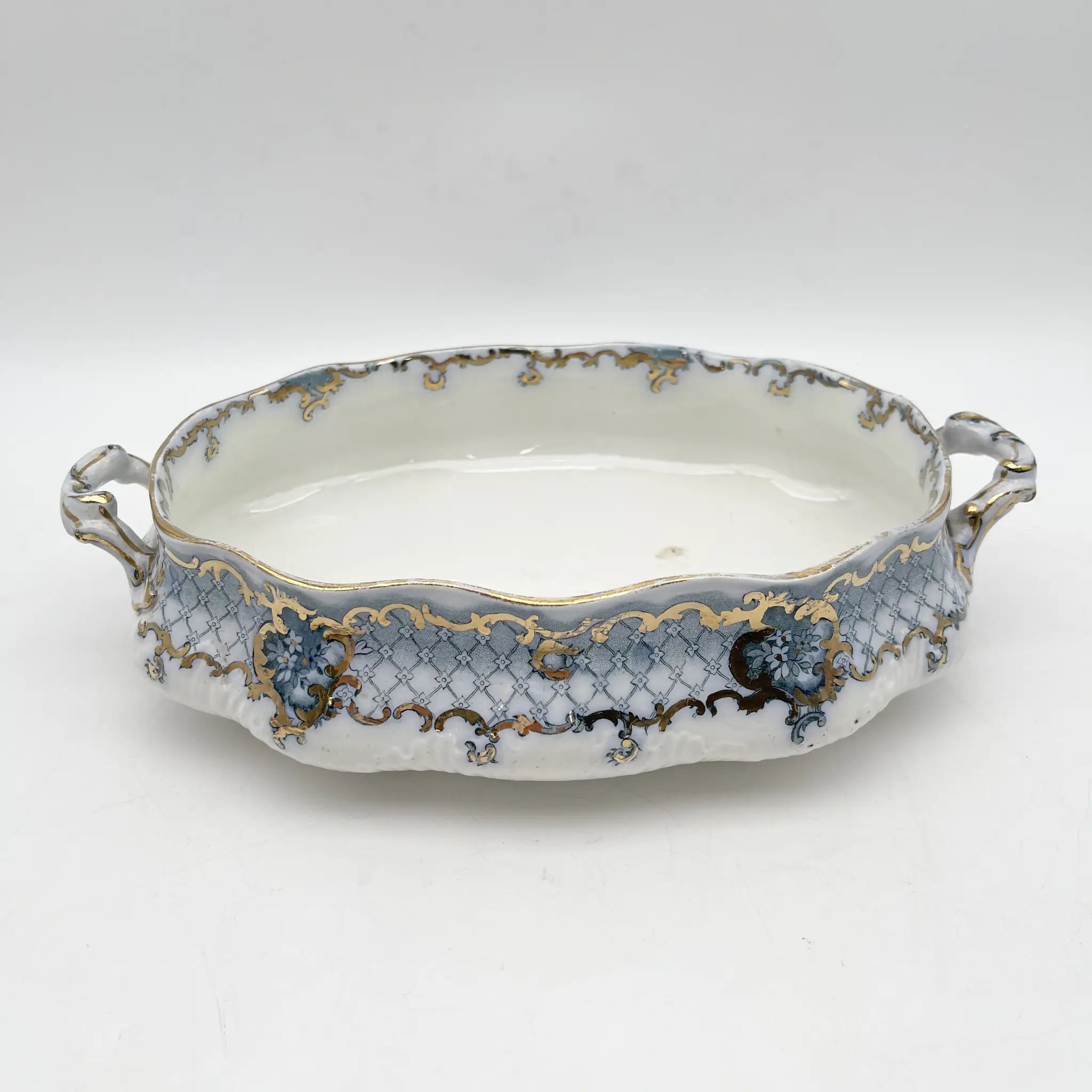 Furnivals / スープチュリーン / Venice / 1900前後 / 陶器 / イギリス / ロカイユ, スクロール, ラティスワーク / [アンティーク]