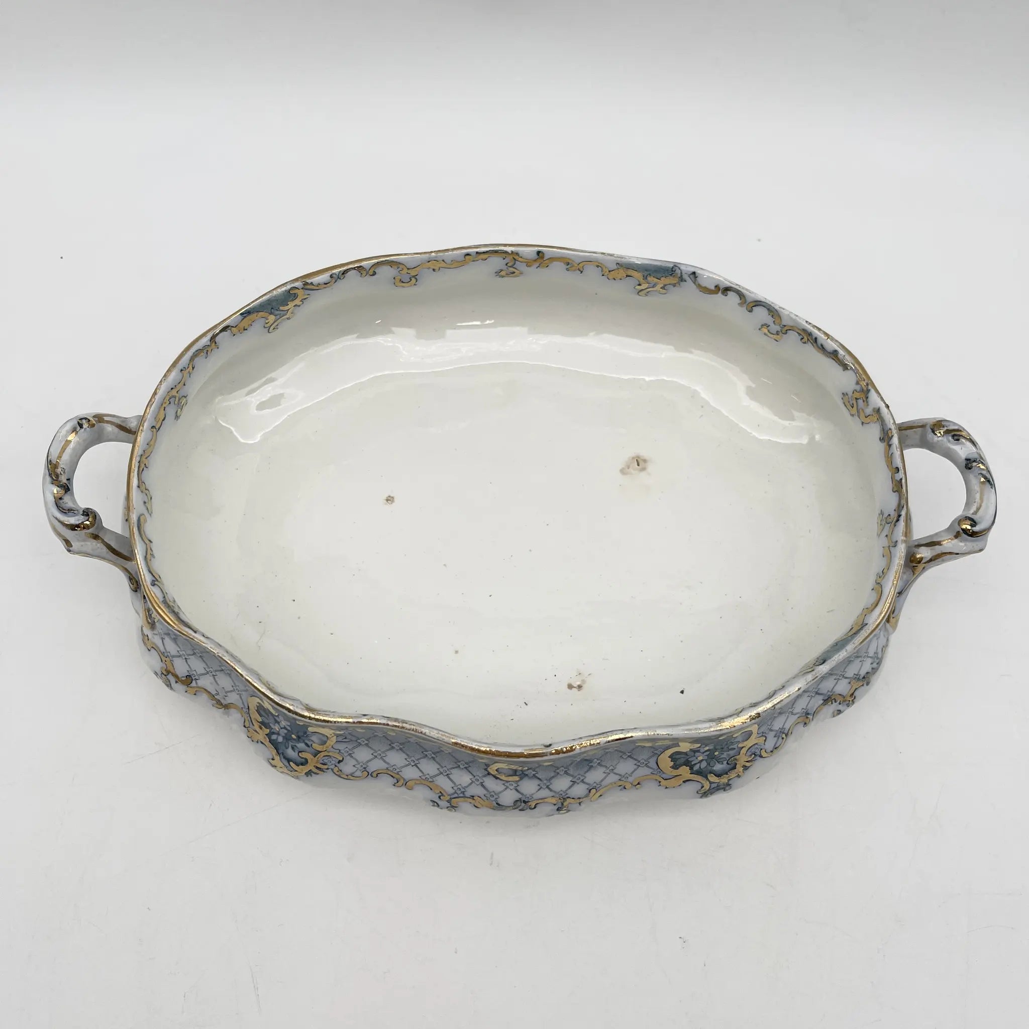 Furnivals / スープチュリーン / Venice / 1900前後 / 陶器 / イギリス / ロカイユ, スクロール, ラティスワーク / [アンティーク]