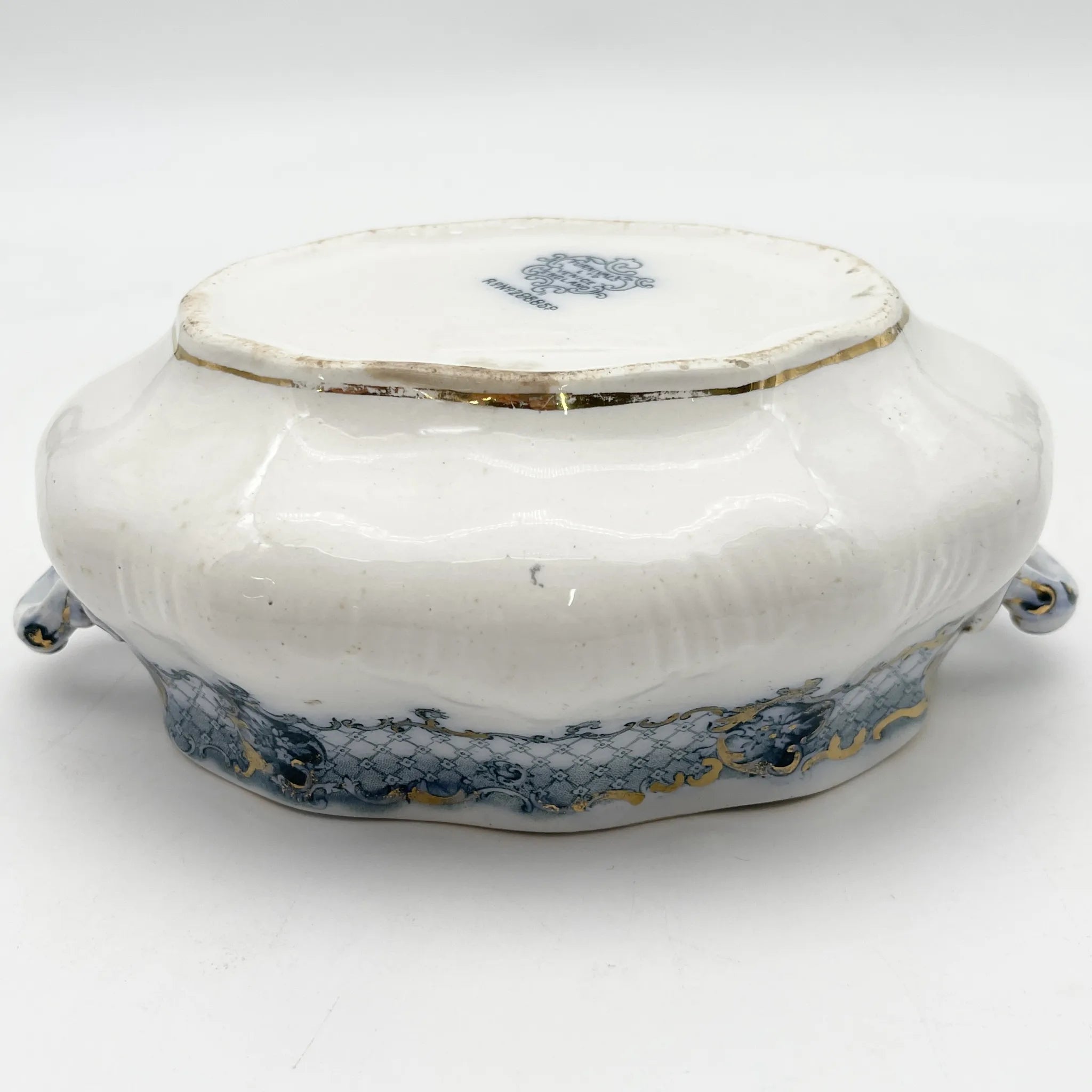 Furnivals / スープチュリーン / Venice / 1900前後 / 陶器 / イギリス / ロカイユ, スクロール, ラティスワーク / [アンティーク]