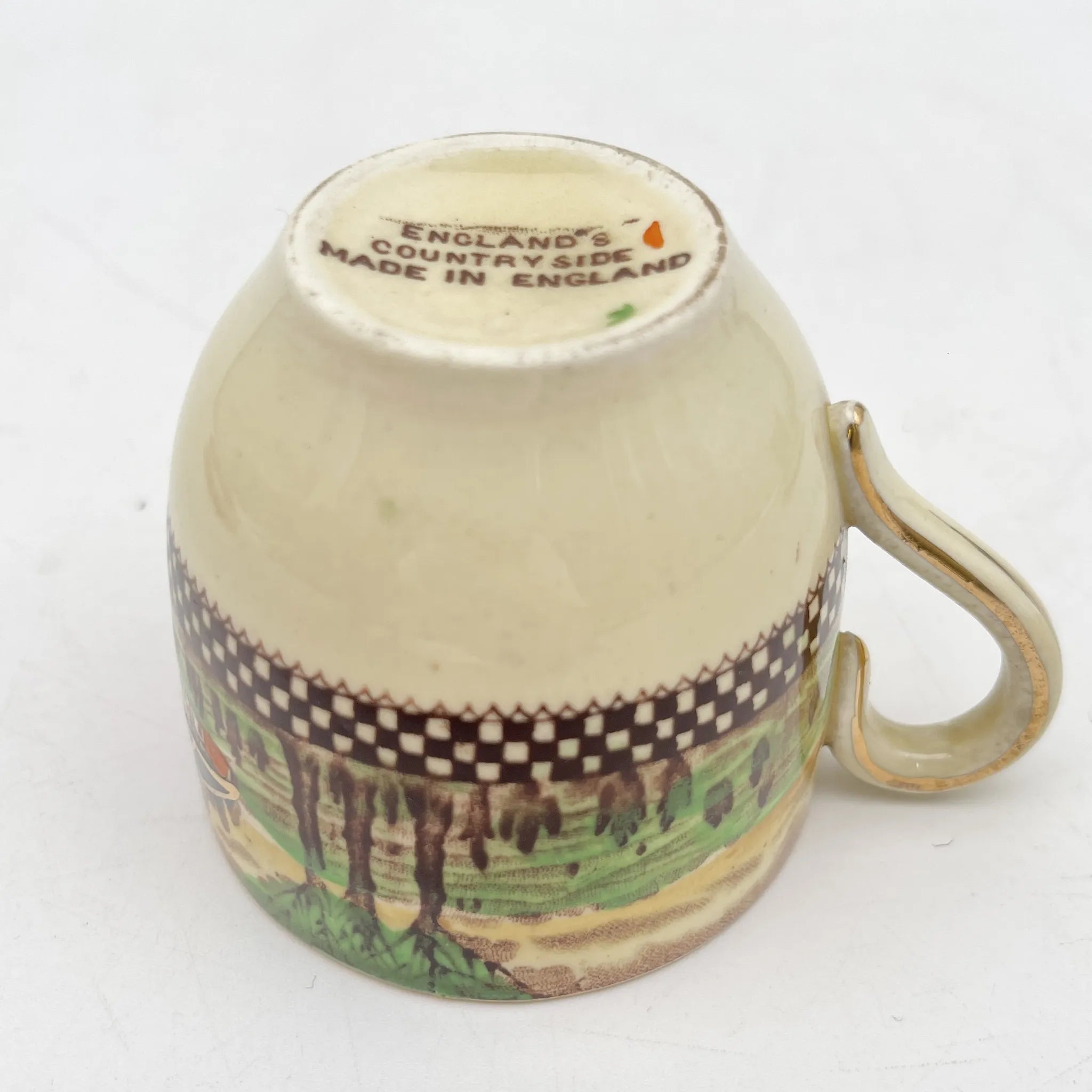 [Antique] Tea cup & saucer 2P
