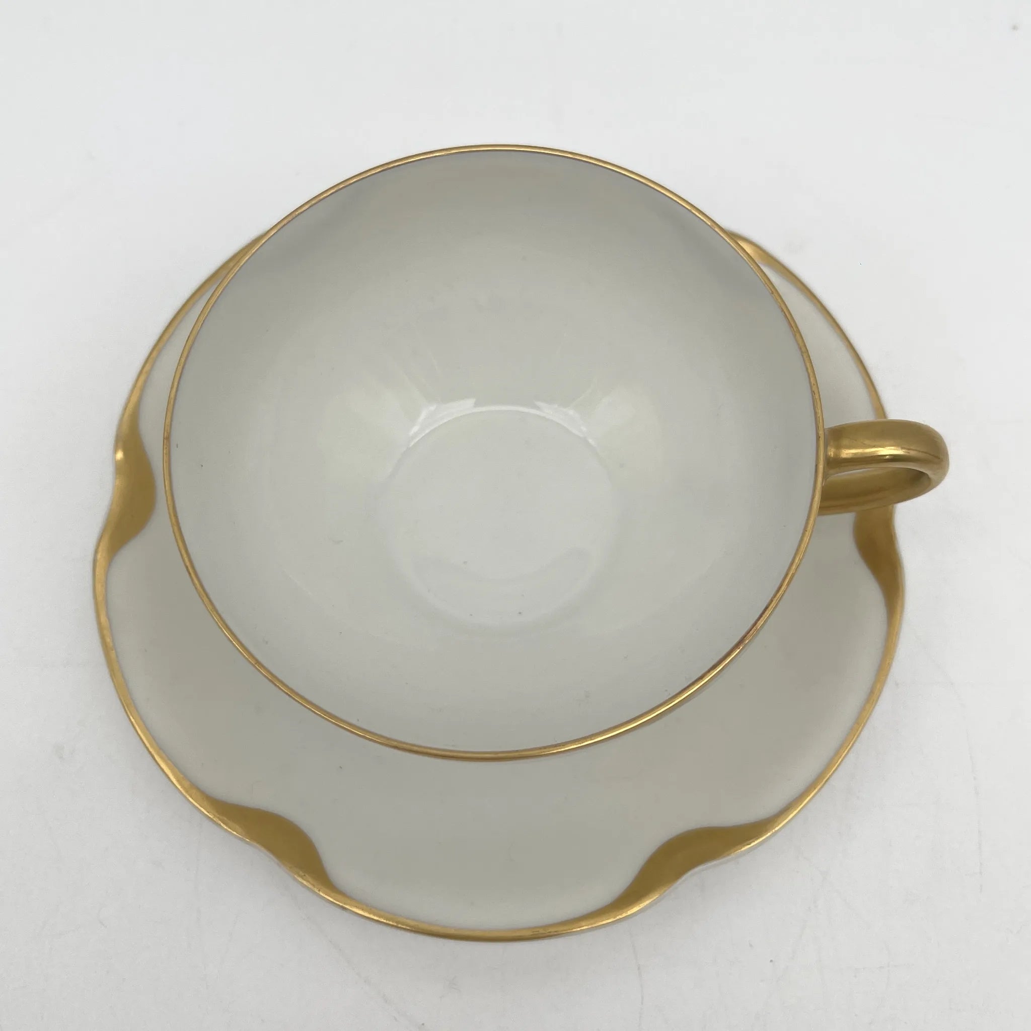Haviland / カップ&ソーサー2P / リモージュ磁器 / 20C前期 / 磁器 / フランス / 金彩 / [アンティーク]