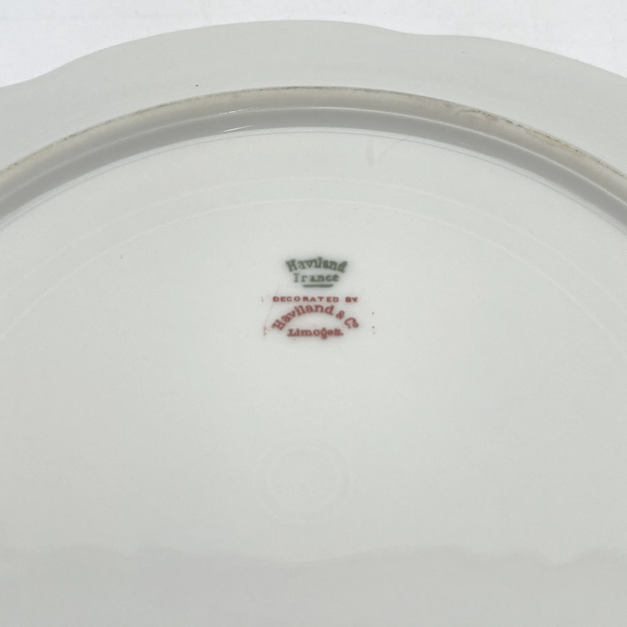 Haviland / ディナープレート+デザートプレート / リモージュ磁器 / 20C前期 / 磁器 / フランス / 金彩 / [アンティーク]