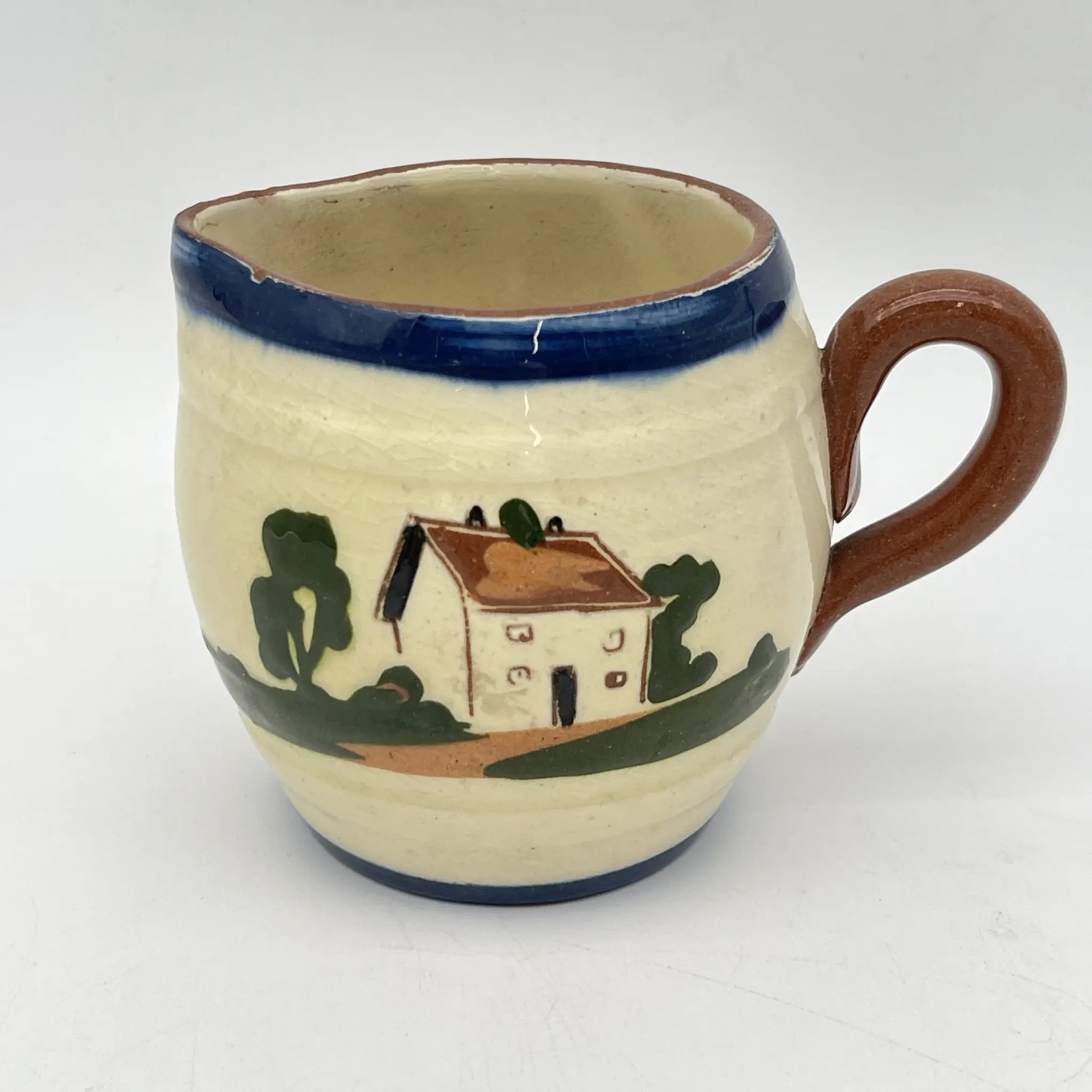 Dartmouth Pottery / クリーマー / 推定20C中後期 / 陶器 / イギリス / カントリーサイド / [ビンテージ]