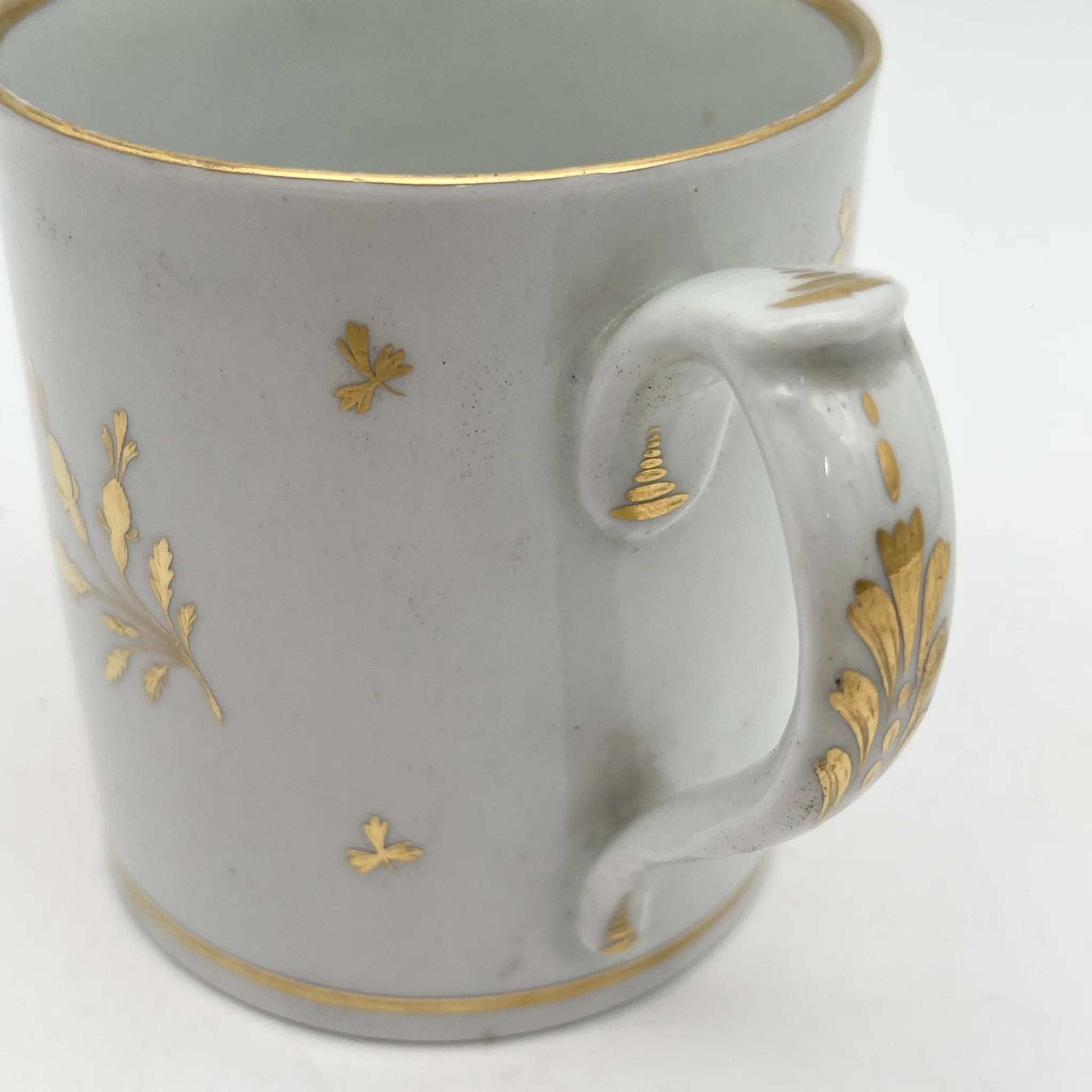マグカップ / 1900前後 / 磁器 / イギリス / 金彩 / [アンティーク]