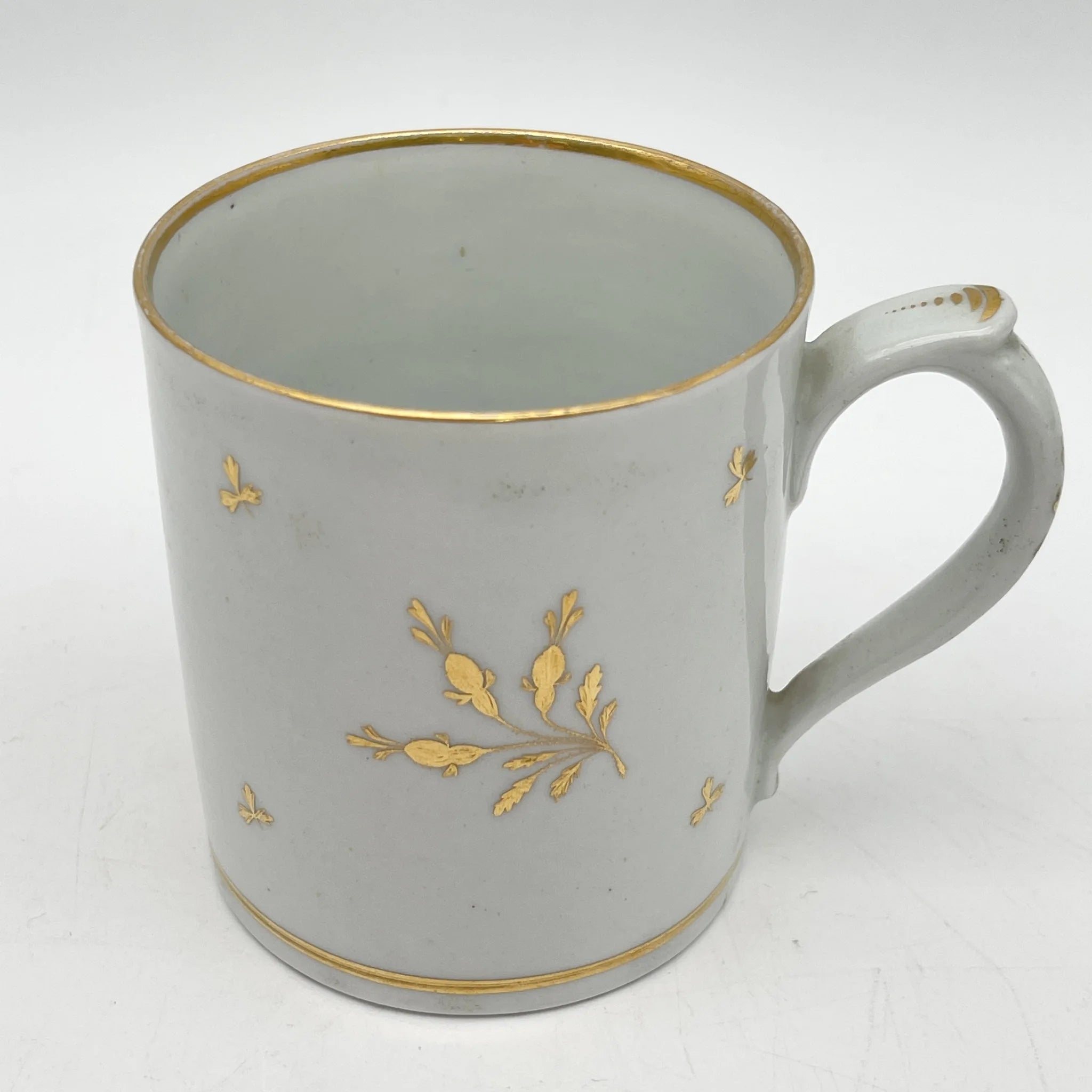 マグカップ / 1900前後 / 磁器 / イギリス / 金彩 / [アンティーク]
